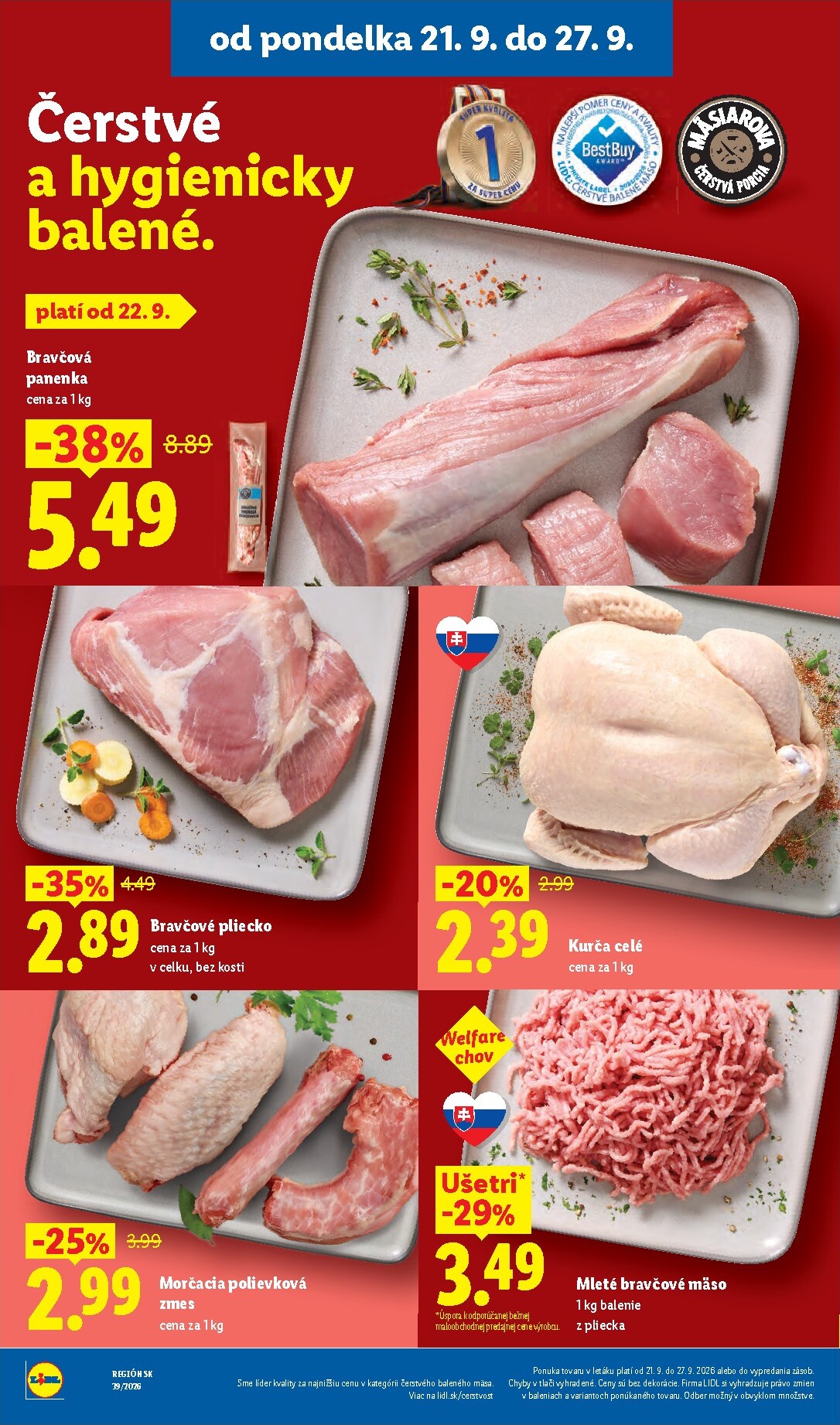 lidl - Nový Lidl leták od pondelka, 21.09.2026 do nedele, 27.09.2026 - page: 22