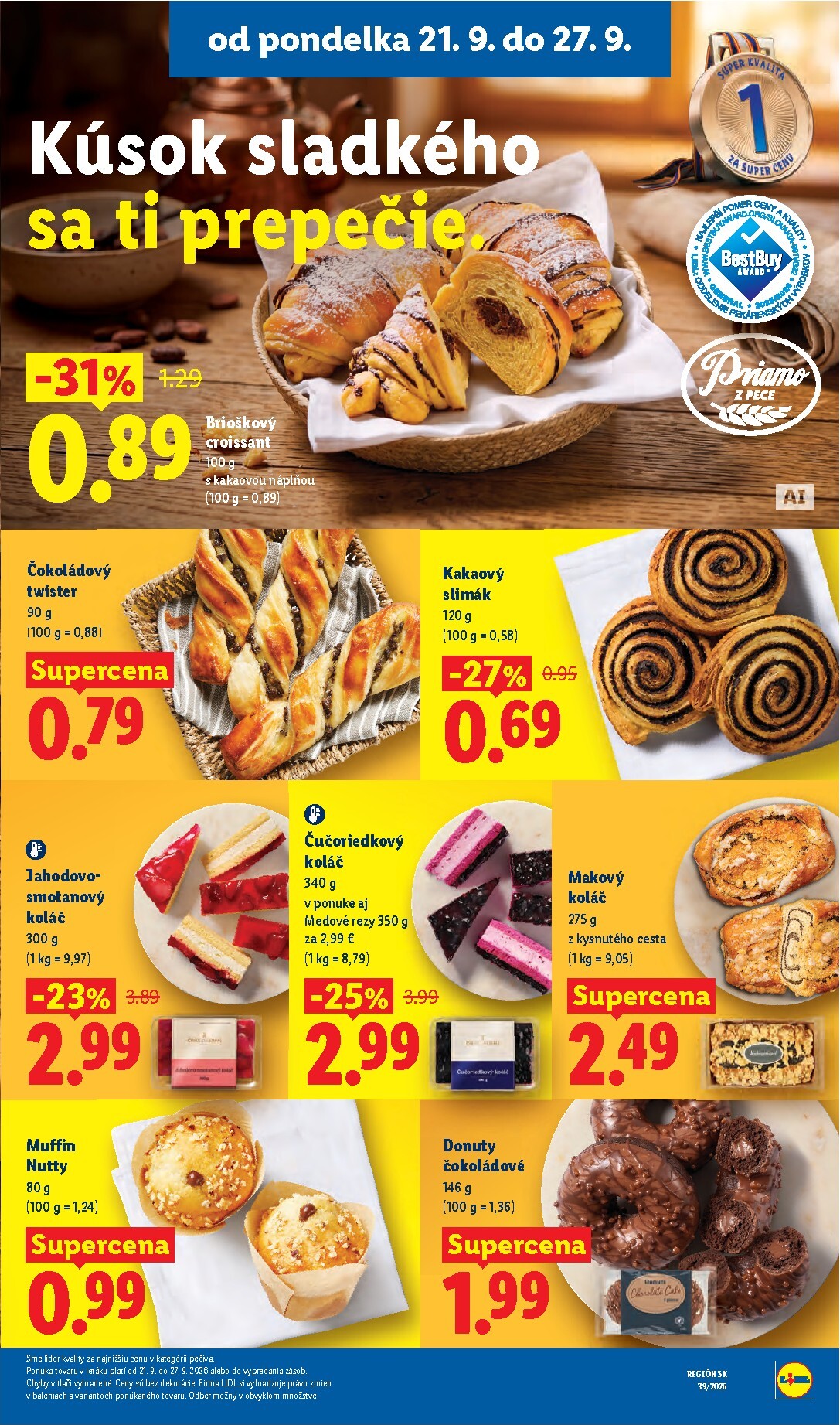 lidl - Nový Lidl leták od pondelka, 21.09.2026 do nedele, 27.09.2026 - page: 17