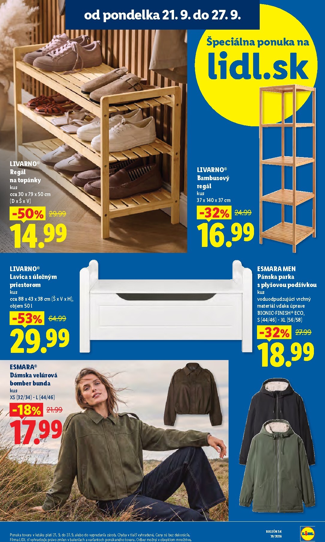 lidl - Nový Lidl leták od pondelka, 21.09.2026 do nedele, 27.09.2026 - page: 14