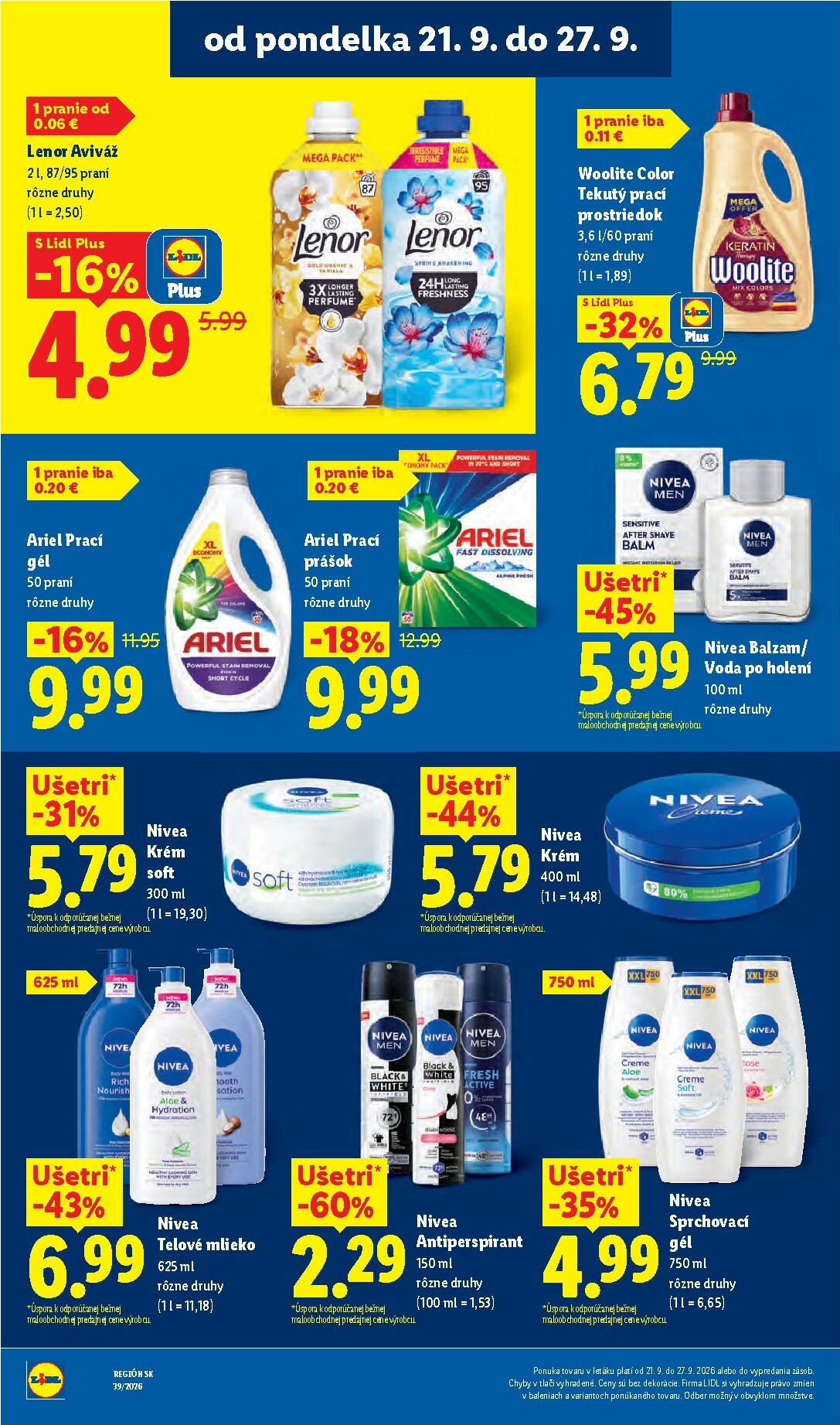 lidl - Nový Lidl leták od pondelka, 21.09.2026 do nedele, 27.09.2026 - page: 44