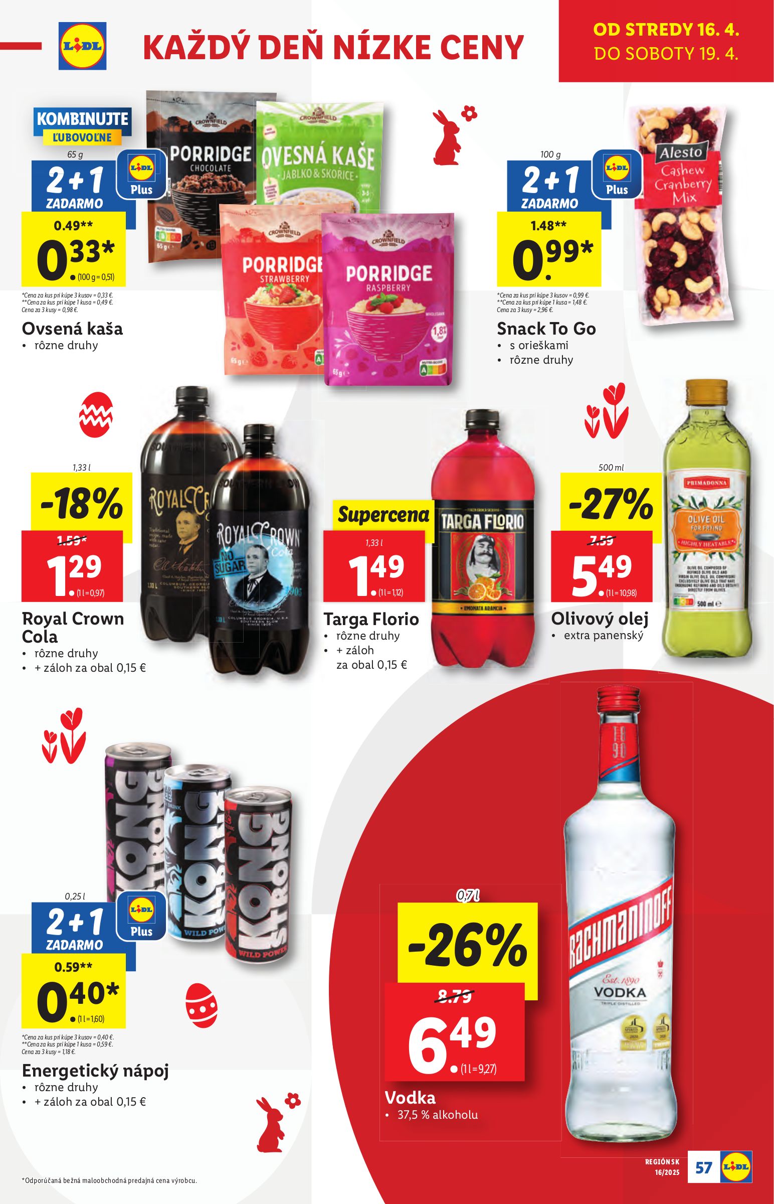 lidl - Lidl leták platný od 14.04. - 19.04. - page: 63 lidl - Lidl leták platný od 14.04. - 19.04. - page: 63
