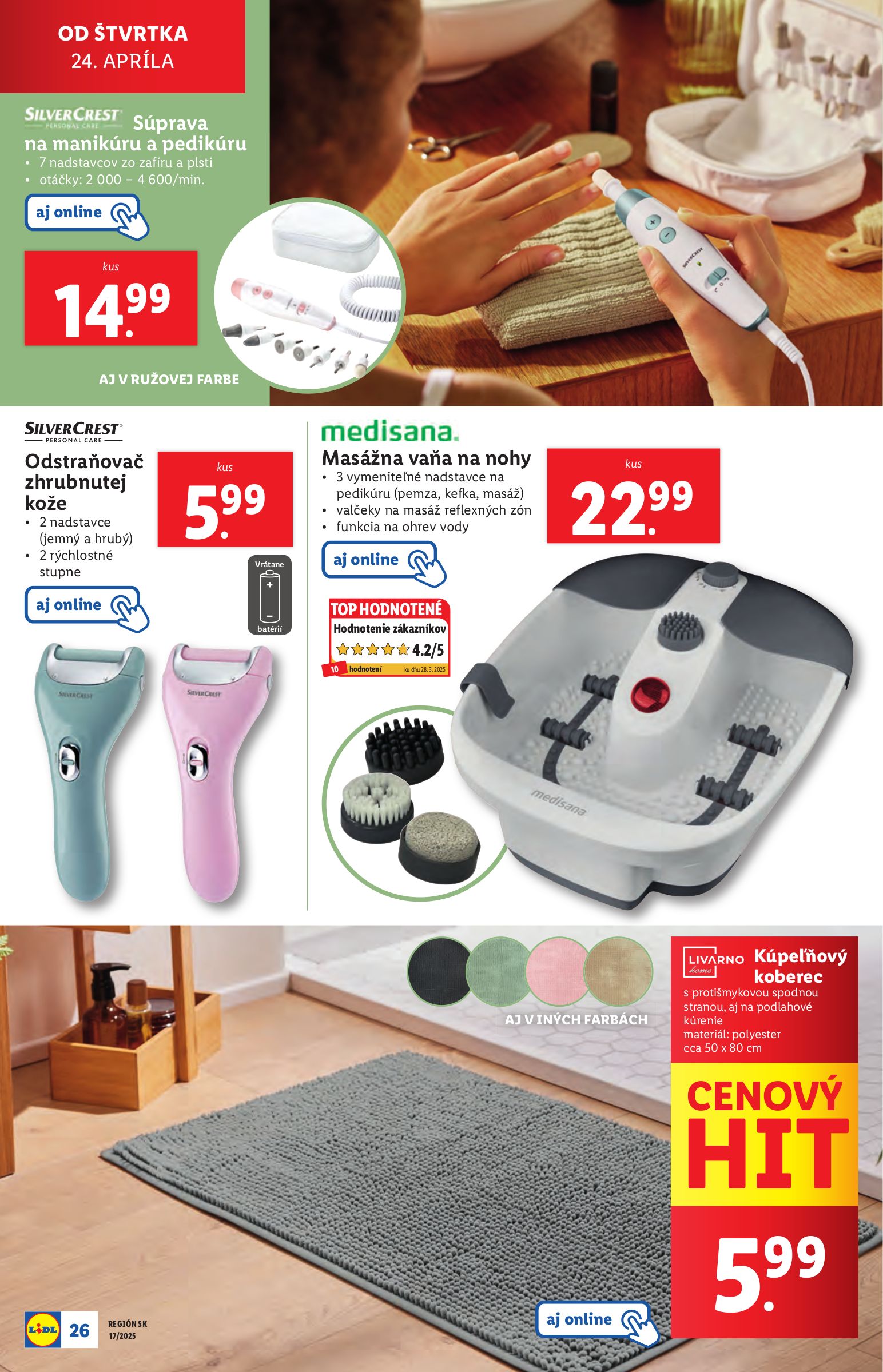 lidl - Lidl leták platný od 22.04. - 27.04. - page: 96 lidl - Lidl leták platný od 22.04. - 27.04. - page: 96