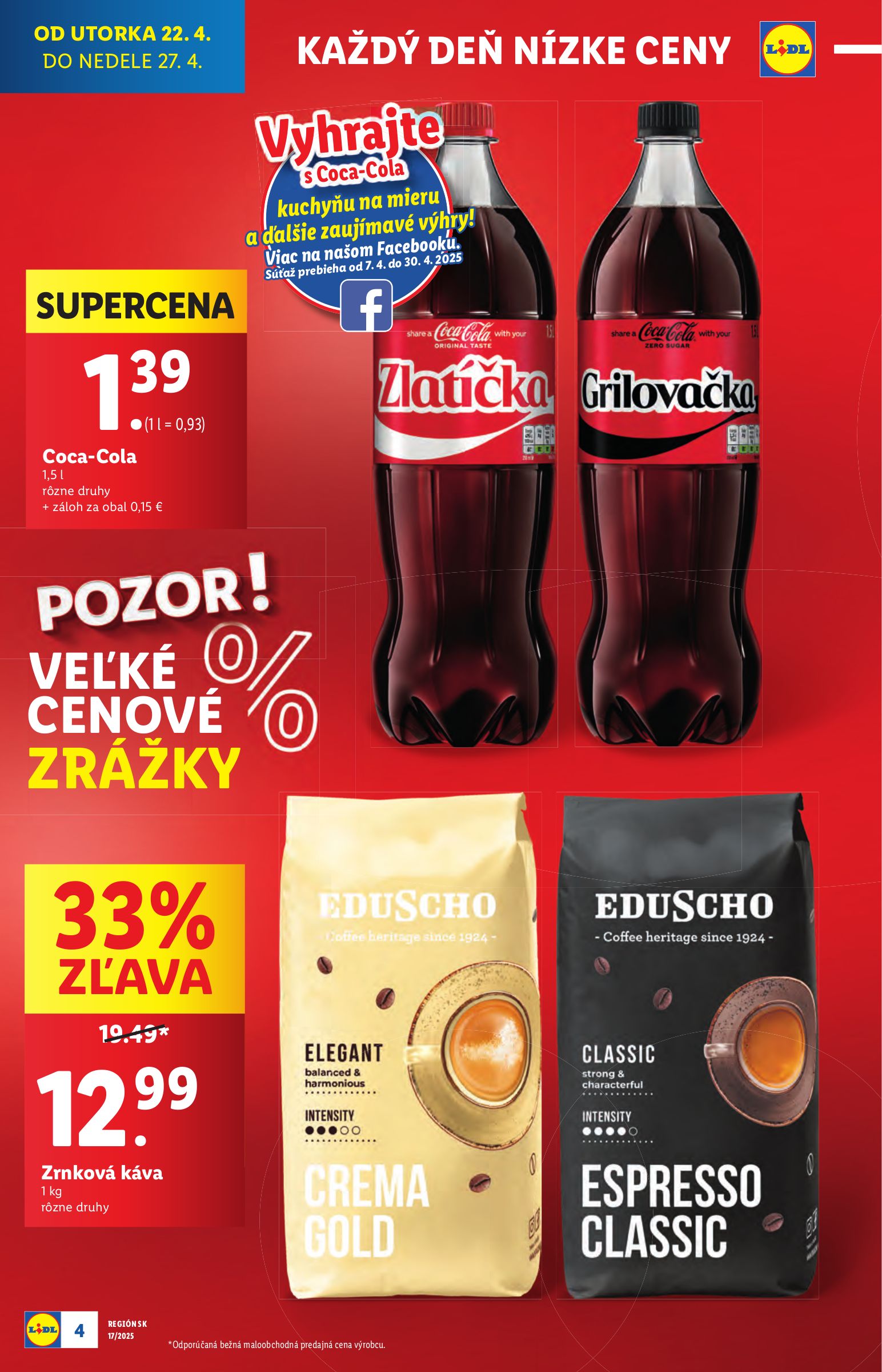 lidl - Lidl leták platný od 22.04. - 27.04. - page: 4 lidl - Lidl leták platný od 22.04. - 27.04. - page: 4