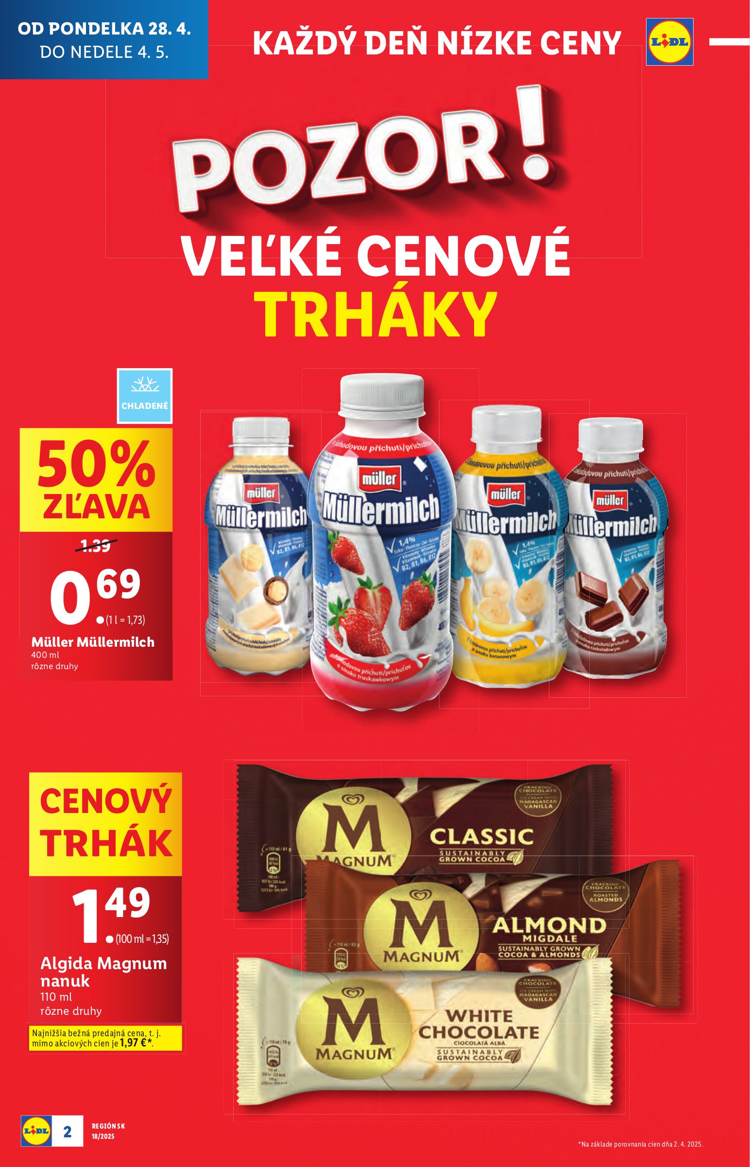 lidl - Lidl leták platný od 28.04. - 04.05. - page: 2 lidl - Lidl leták platný od 28.04. - 04.05. - page: 2