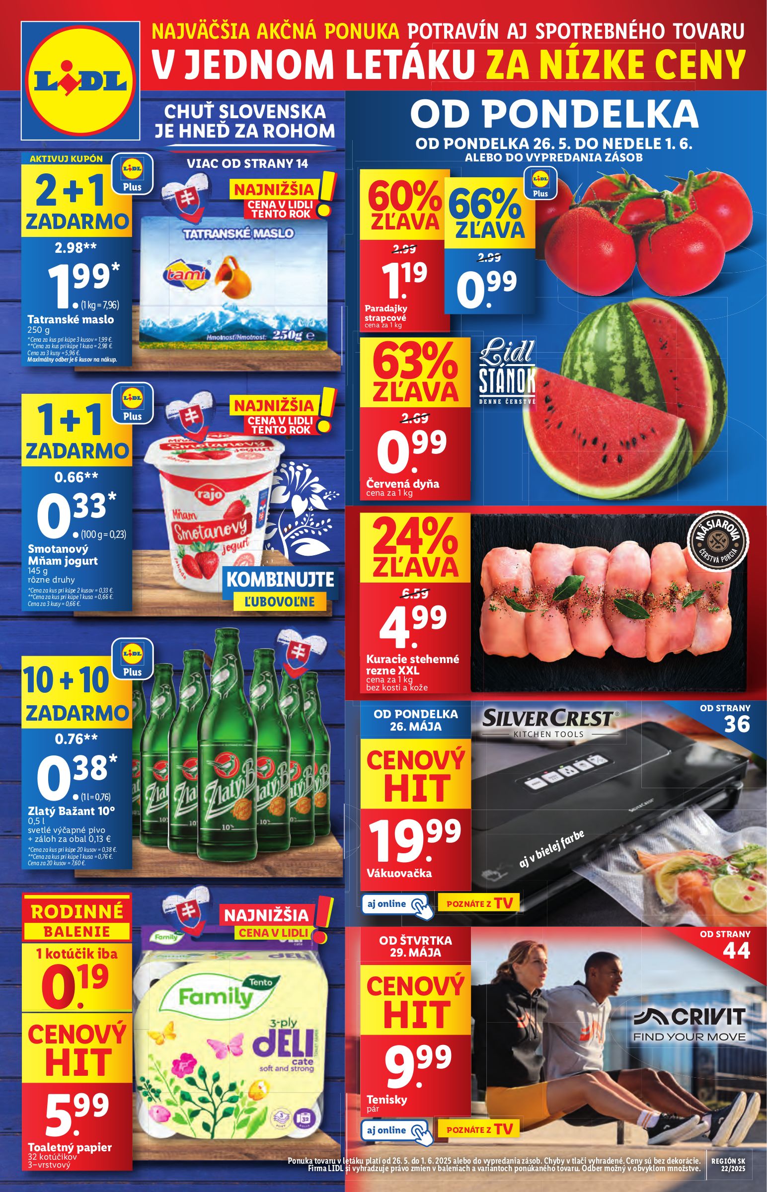 lidl - Lidl leták platný od 26.05. - 01.06.