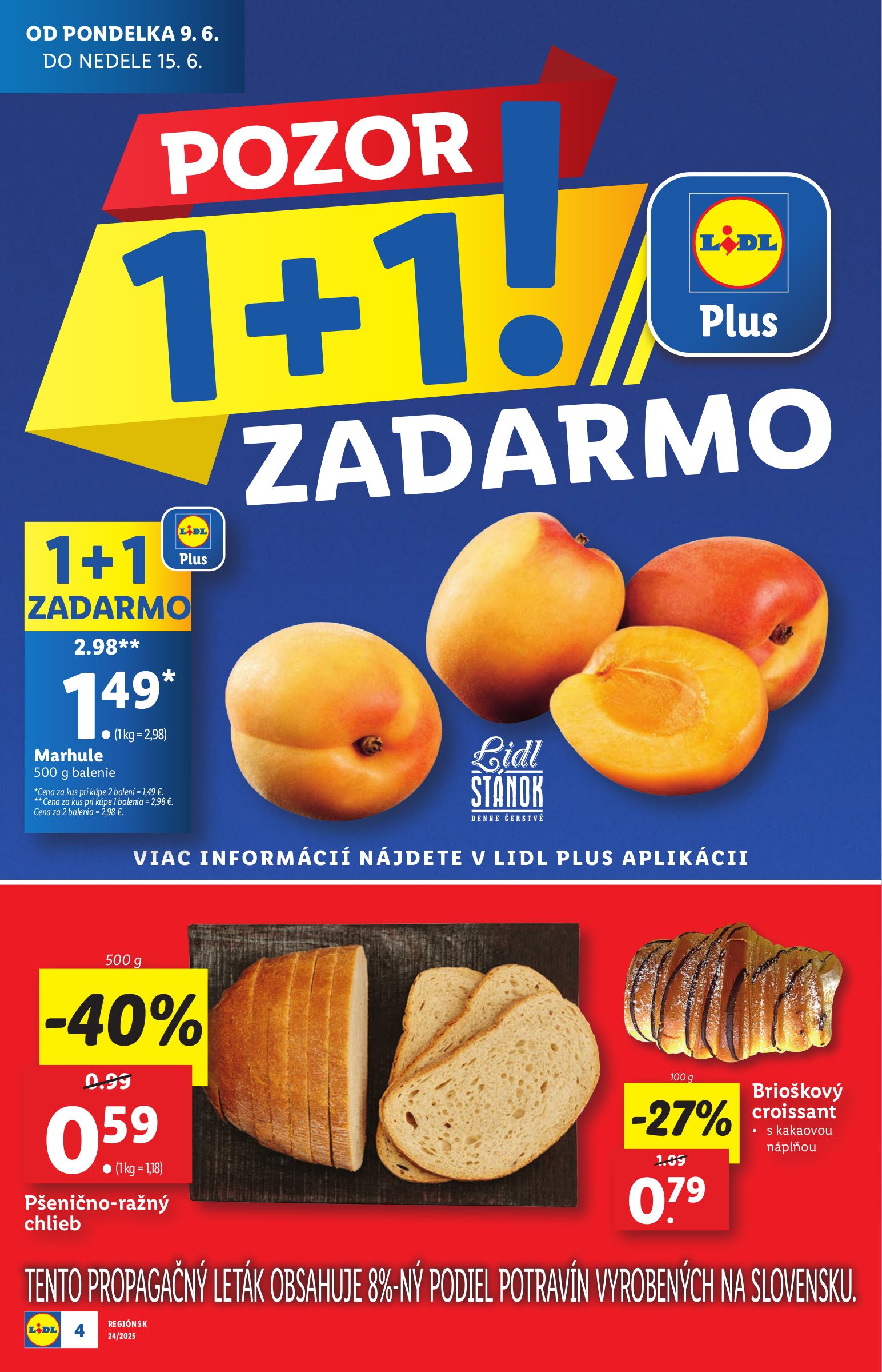 lidl - Leták Lidl - Extra akcie pre vybrané predajne platný od 09.06. do 15.06. - page: 4