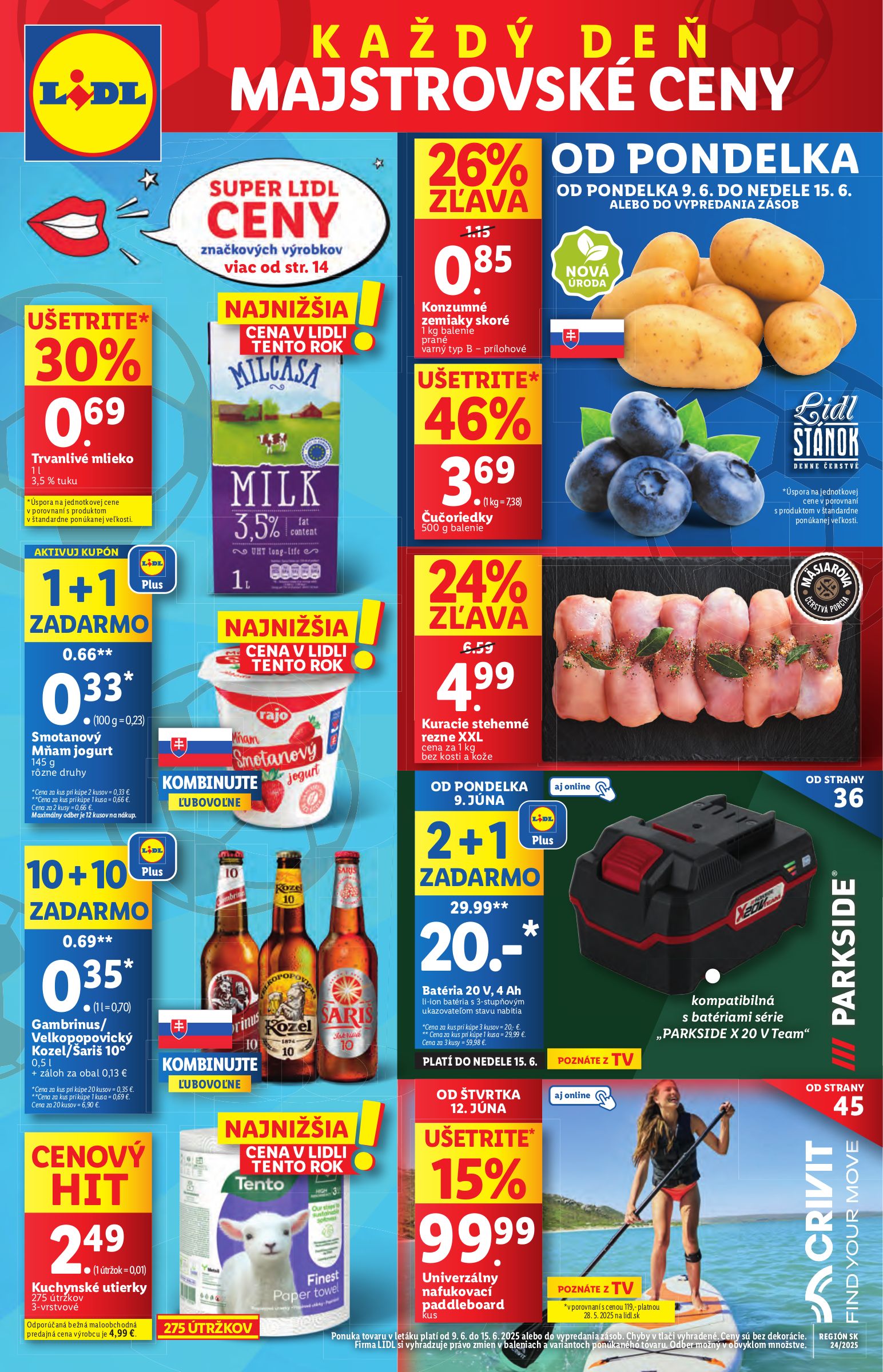 lidl - Leták Lidl platný od 09.06. do 15.06. - page: 1 lidl - Leták Lidl platný od 09.06. do 15.06. - page: 1