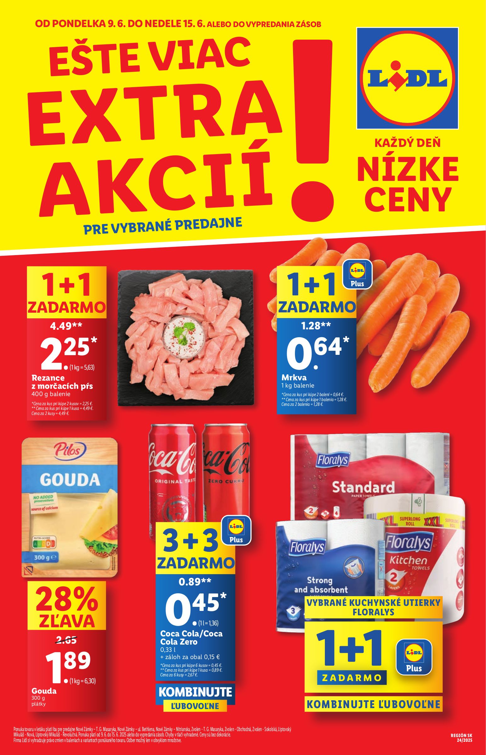 lidl - Leták Lidl - Špeciálne akcie - vybrané predajne platný od 09.06. do 15.06.