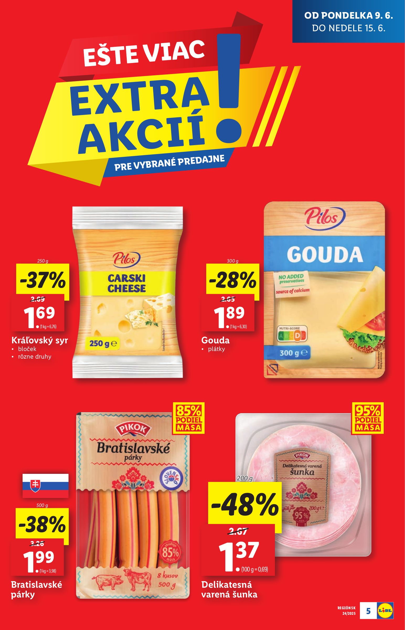 lidl - Leták Lidl - Špeciálne akcie - vybrané predajne platný od 09.06. do 15.06. - page: 7