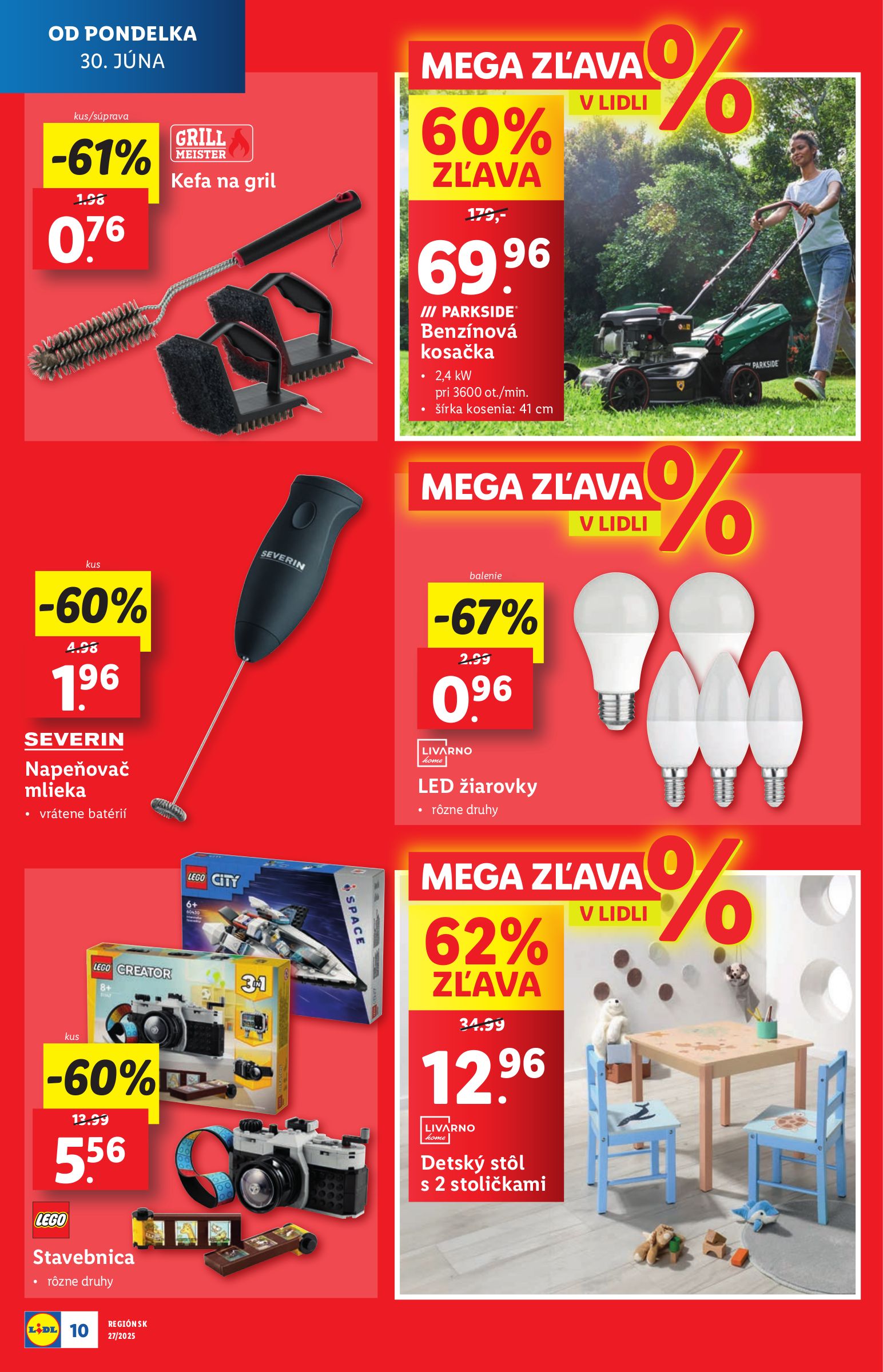 lidl - Leták Lidl - Extra akcie pre vybrané predajne platný od 30.06. do 06.07. - page: 10