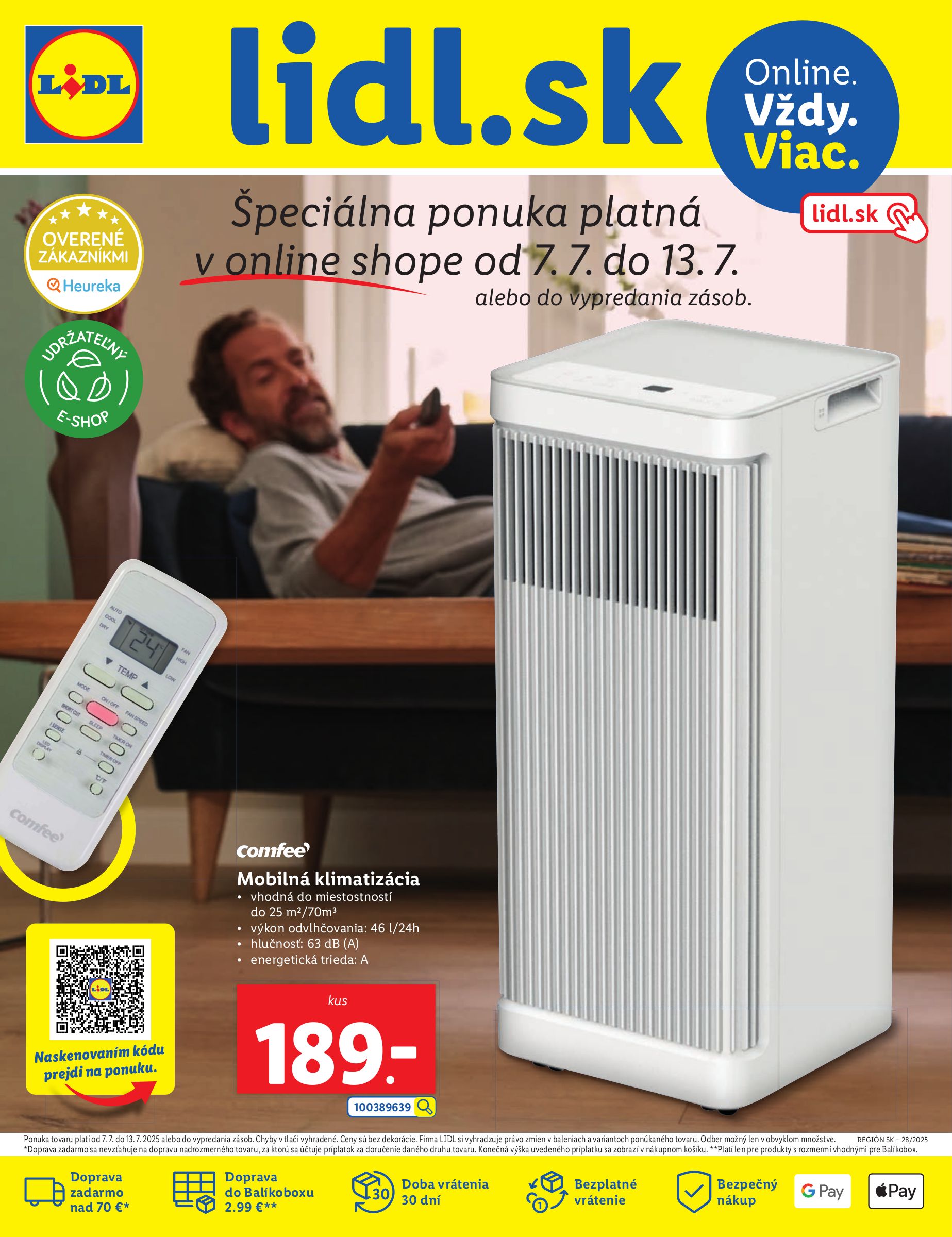 lidl - Leták Lidl - Online ponuka platný od 07.07. do 13.07.