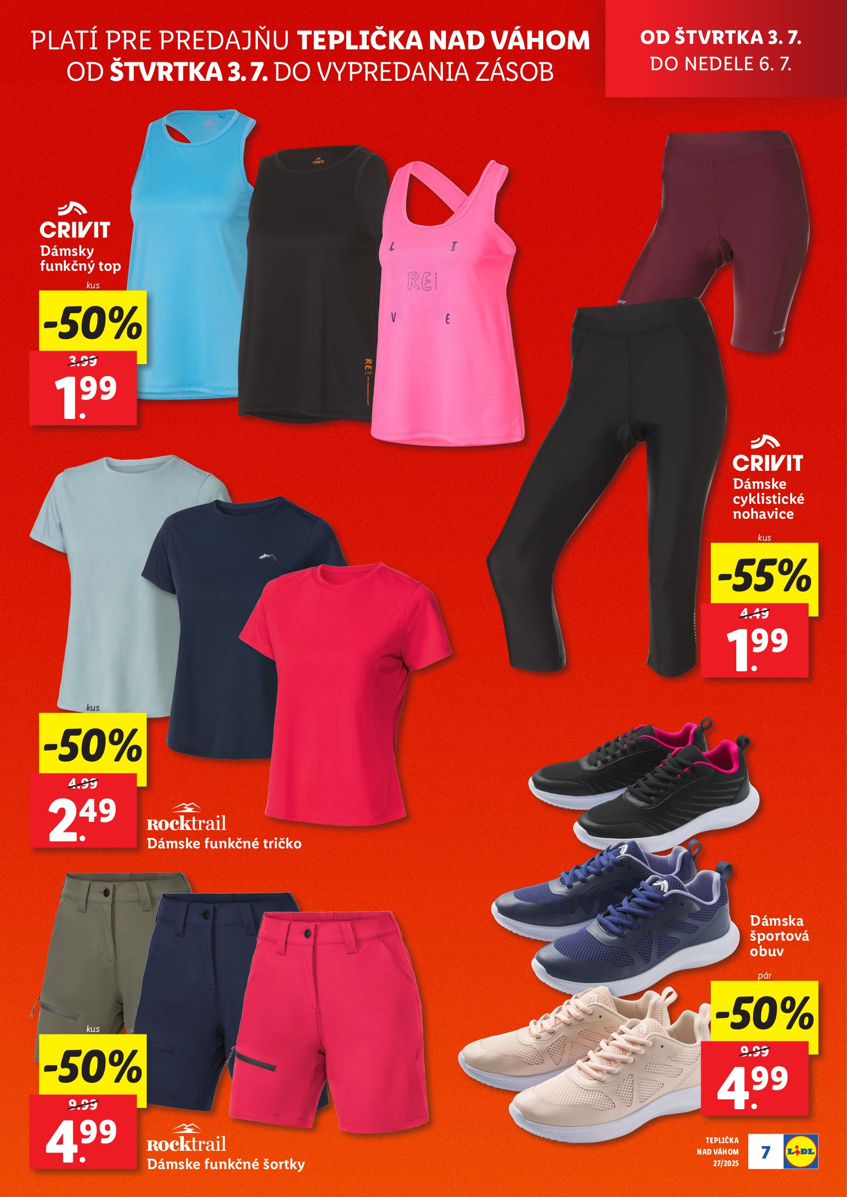 lidl - Leták Lidl - Nová predajňa v Tepličke nad Váhom platný od 03.07. do 06.07. - page: 7