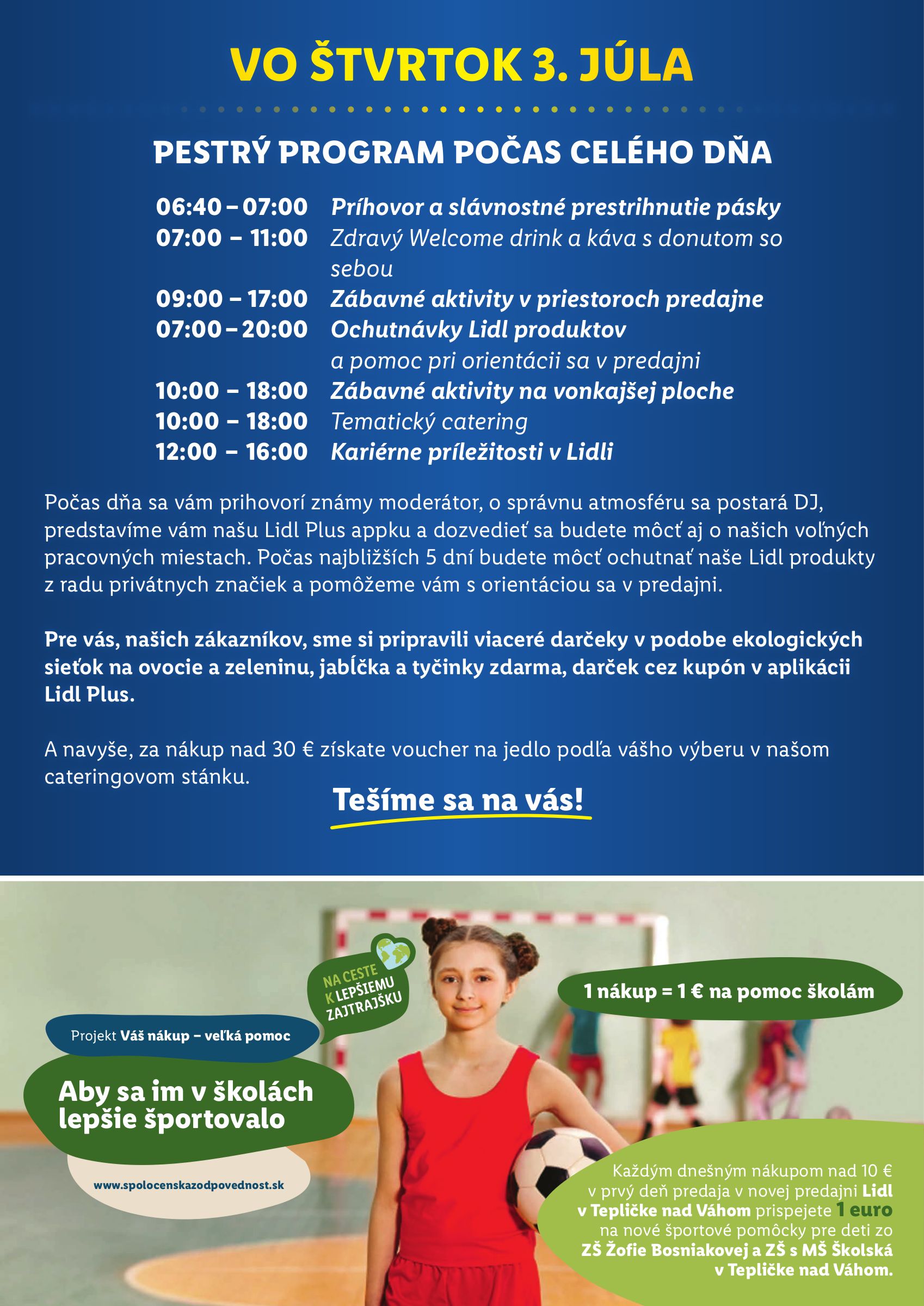 lidl - Leták Lidl - Nová predajňa v Tepličke nad Váhom platný od 03.07. do 06.07. - page: 12