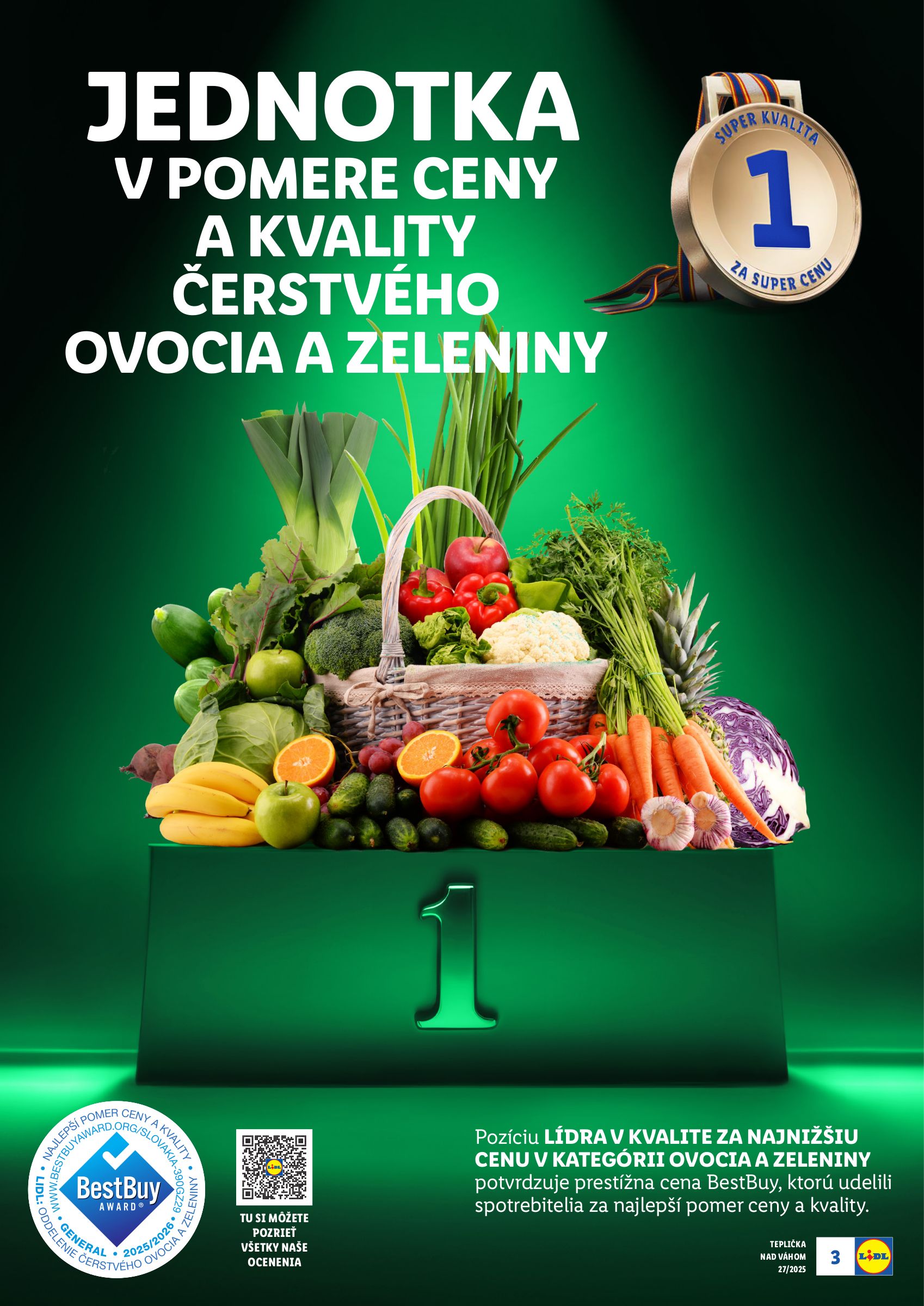 lidl - Leták Lidl - Nová predajňa v Tepličke nad Váhom platný od 03.07. do 06.07. - page: 3