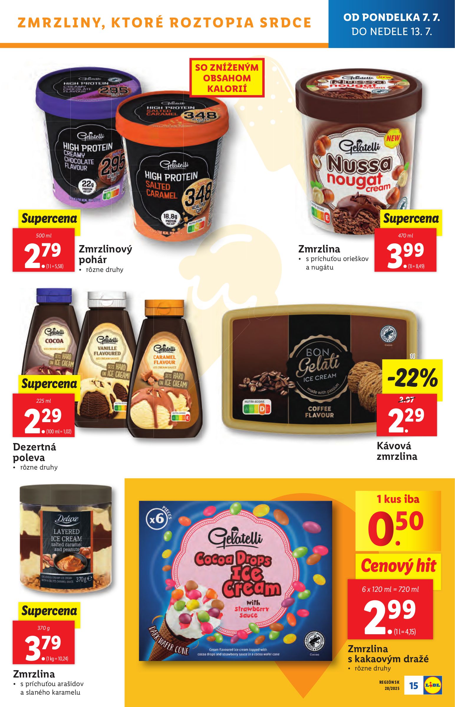 lidl - Leták Lidl platný od 07.07. do 13.07. - page: 15 lidl - Leták Lidl platný od 07.07. do 13.07. - page: 15