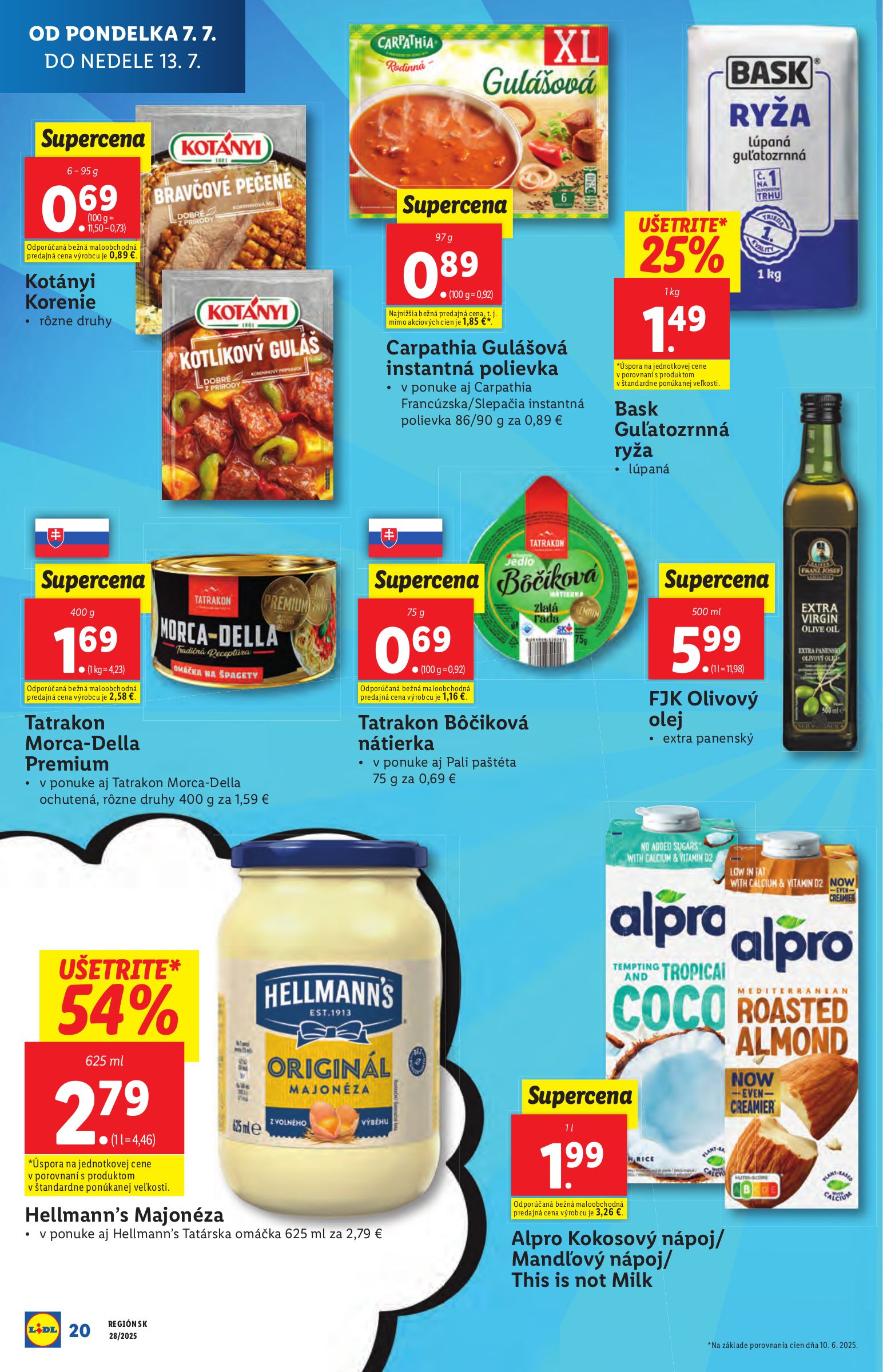 lidl - Leták Lidl platný od 07.07. do 13.07. - page: 20 lidl - Leták Lidl platný od 07.07. do 13.07. - page: 20