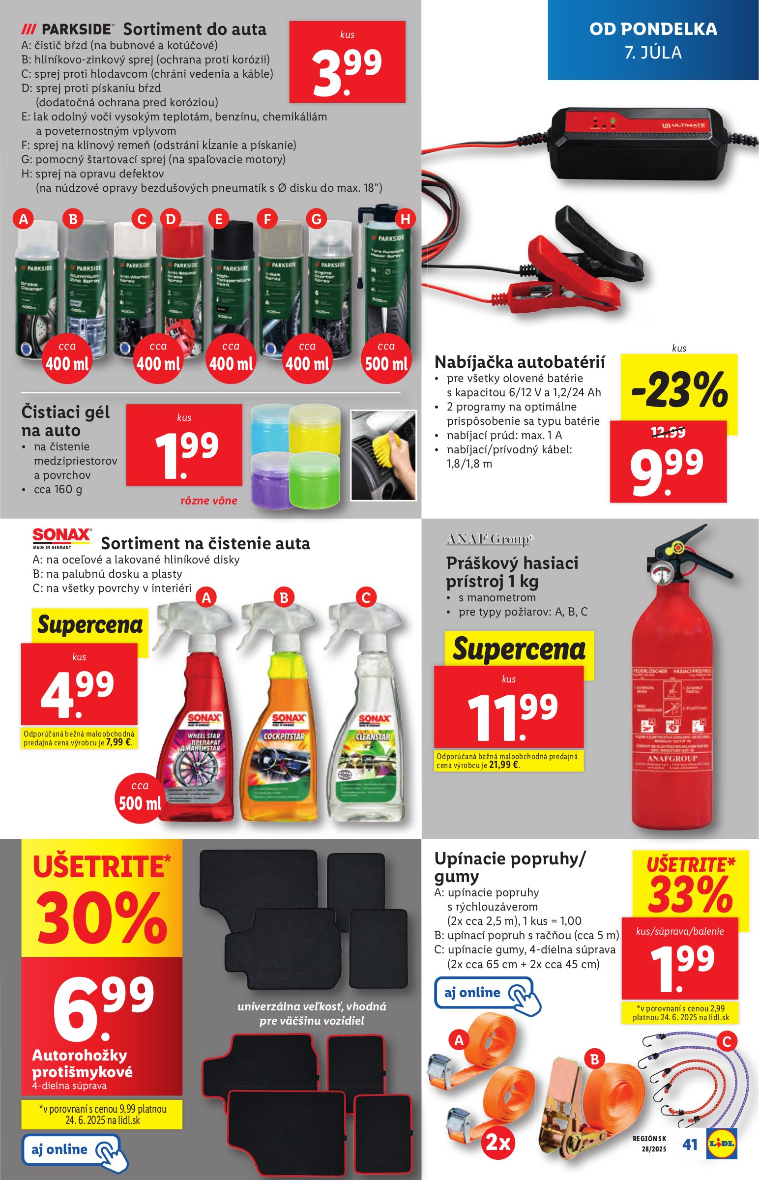 lidl - Leták Lidl platný od 07.07. do 13.07. - page: 45 lidl - Leták Lidl platný od 07.07. do 13.07. - page: 45