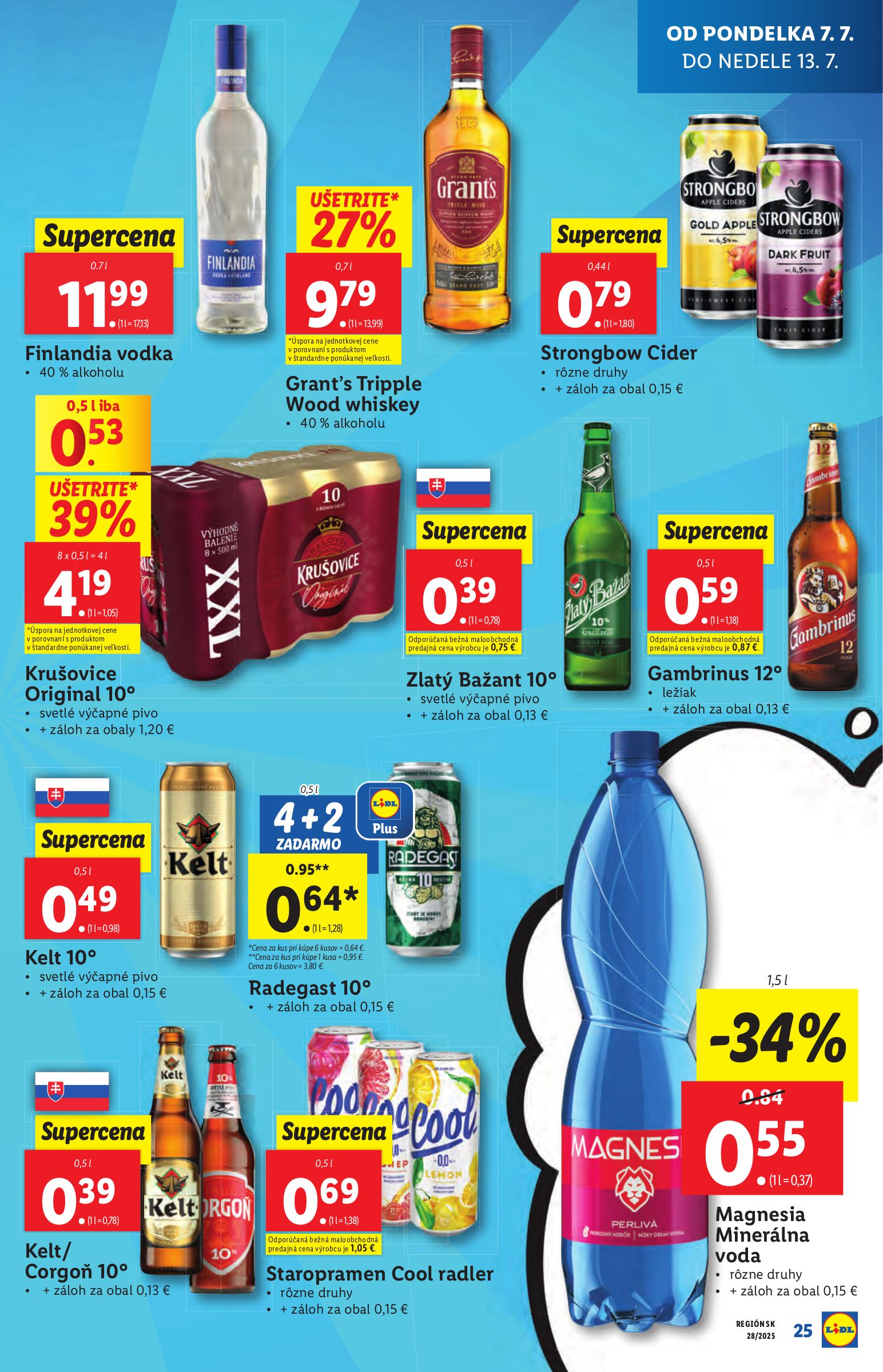 lidl - Leták Lidl platný od 07.07. do 13.07. - page: 25 lidl - Leták Lidl platný od 07.07. do 13.07. - page: 25