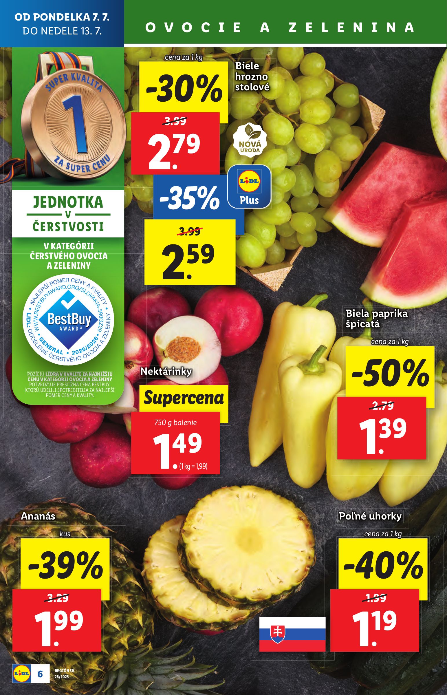 lidl - Leták Lidl platný od 07.07. do 13.07. - page: 6 lidl - Leták Lidl platný od 07.07. do 13.07. - page: 6