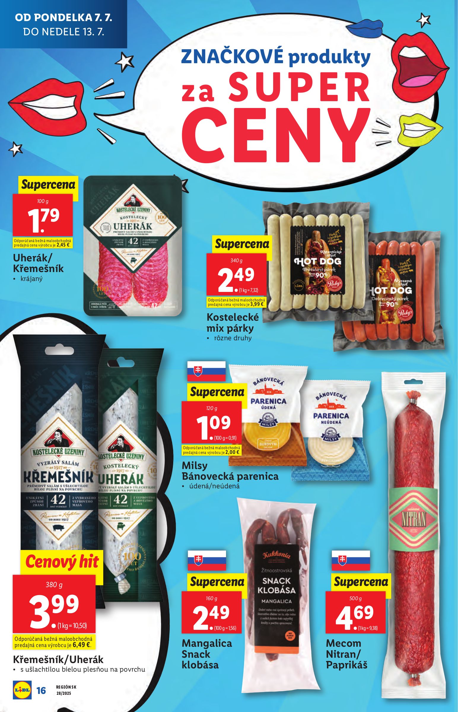 lidl - Leták Lidl platný od 07.07. do 13.07. - page: 16 lidl - Leták Lidl platný od 07.07. do 13.07. - page: 16