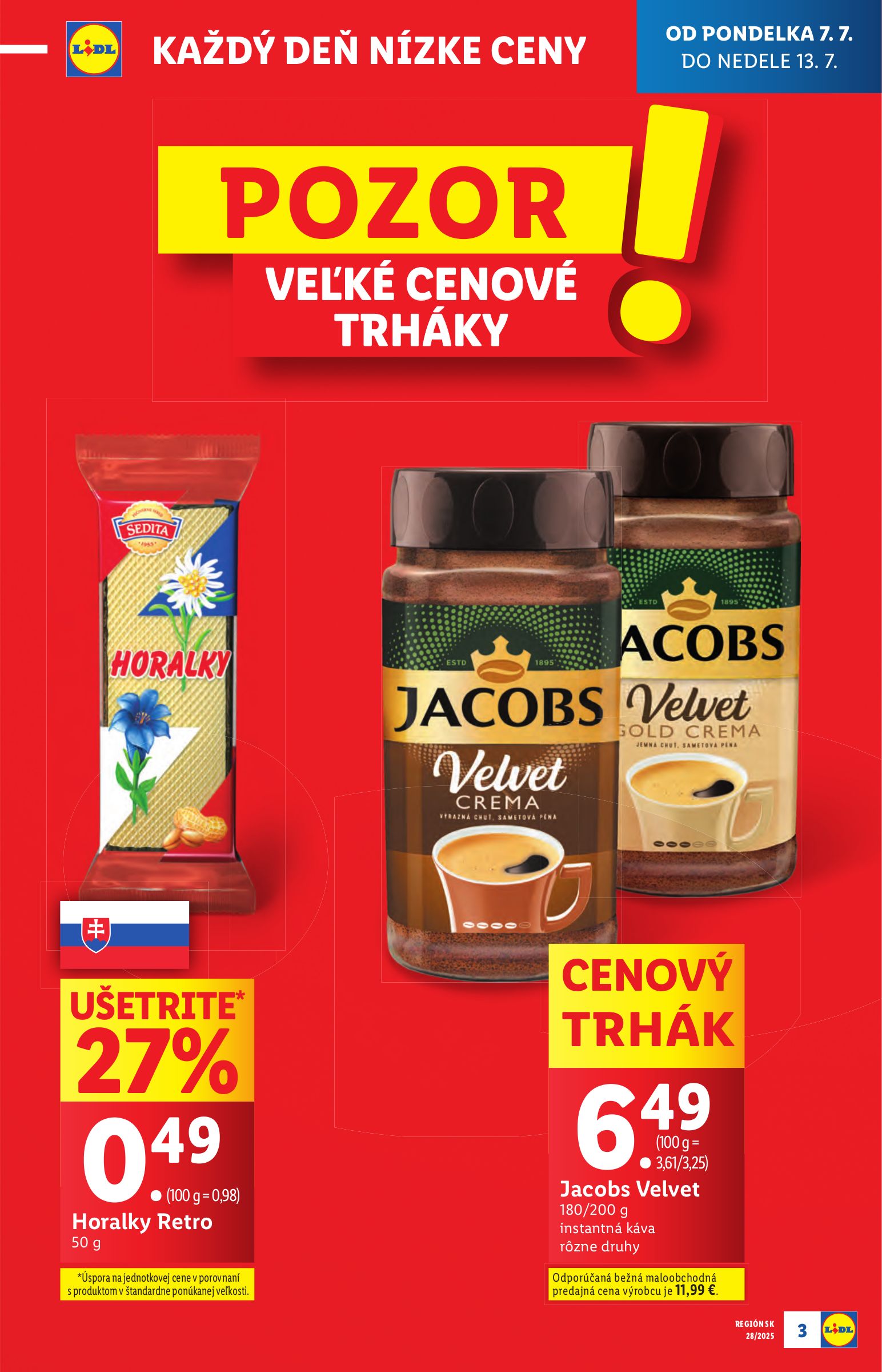 lidl - Leták Lidl platný od 07.07. do 13.07. - page: 3 lidl - Leták Lidl platný od 07.07. do 13.07. - page: 3