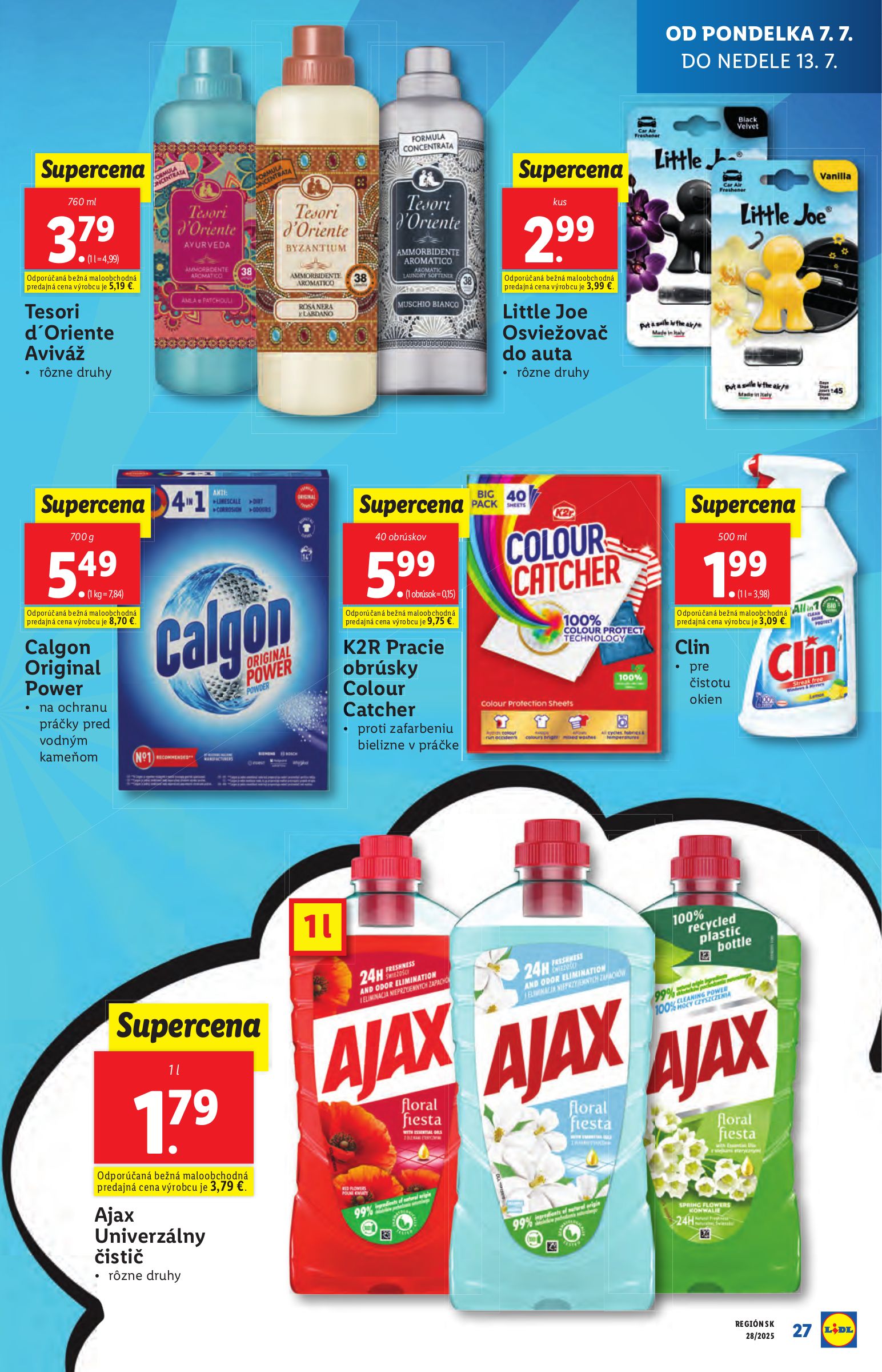lidl - Leták Lidl platný od 07.07. do 13.07. - page: 27 lidl - Leták Lidl platný od 07.07. do 13.07. - page: 27