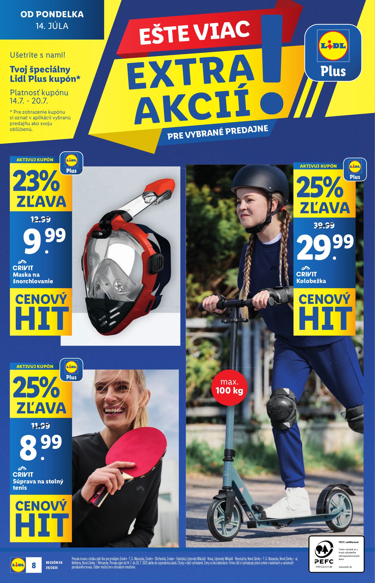 lidl - Leták Lidl - Špeciálne akcie - vybrané predajne platný od 14.07. do 20.07. - page: 10