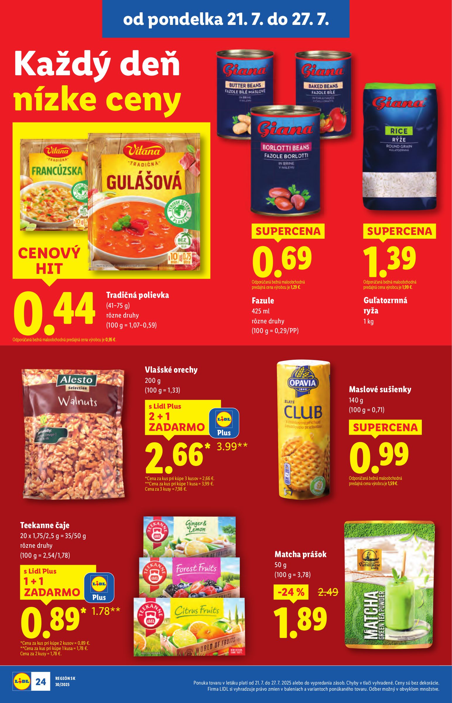 lidl - Leták Lidl platný od 21.07. do 27.07. - page: 30 lidl - Leták Lidl platný od 21.07. do 27.07. - page: 30