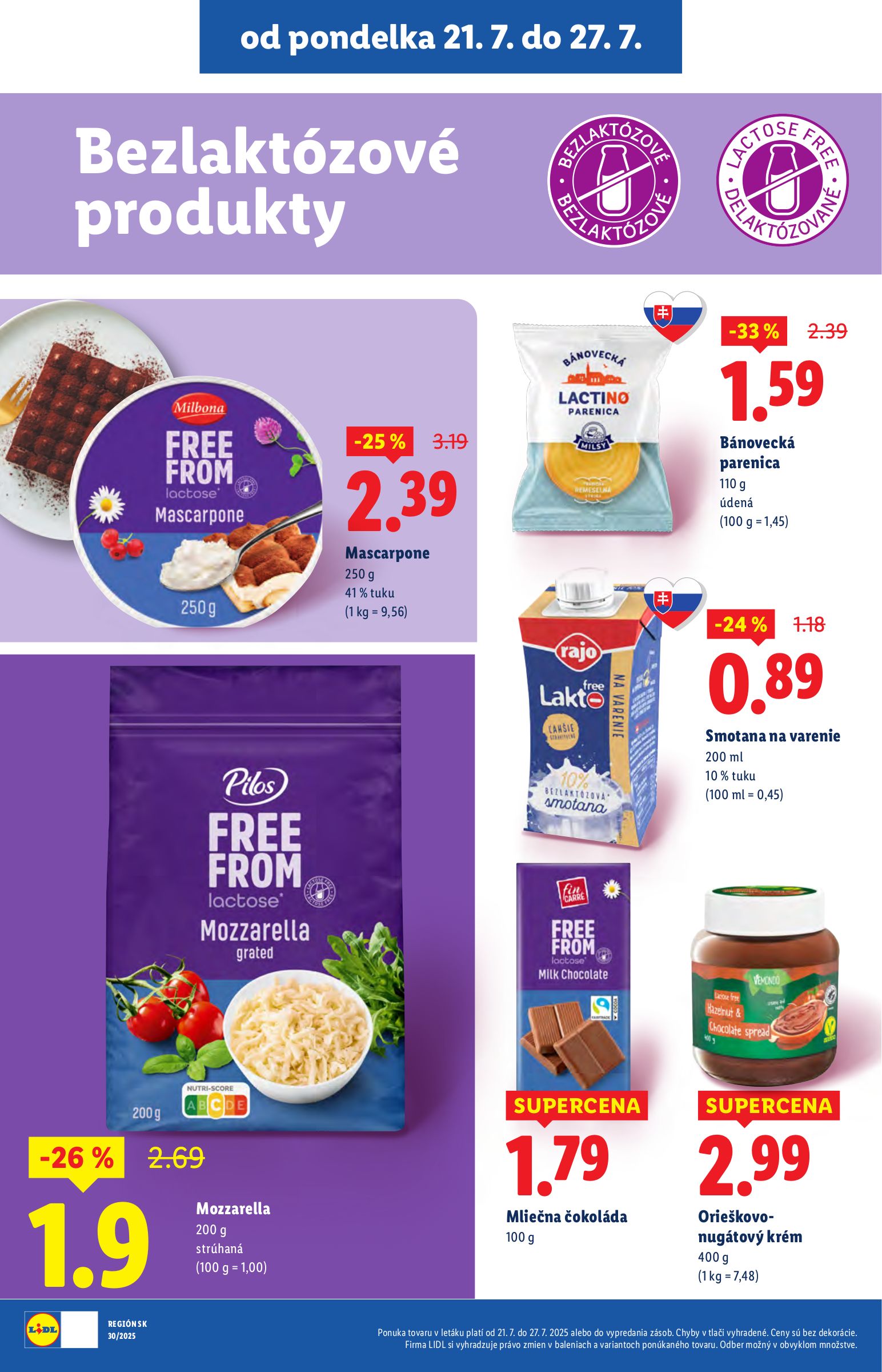 lidl - Leták Lidl platný od 21.07. do 27.07. - page: 38 lidl - Leták Lidl platný od 21.07. do 27.07. - page: 38