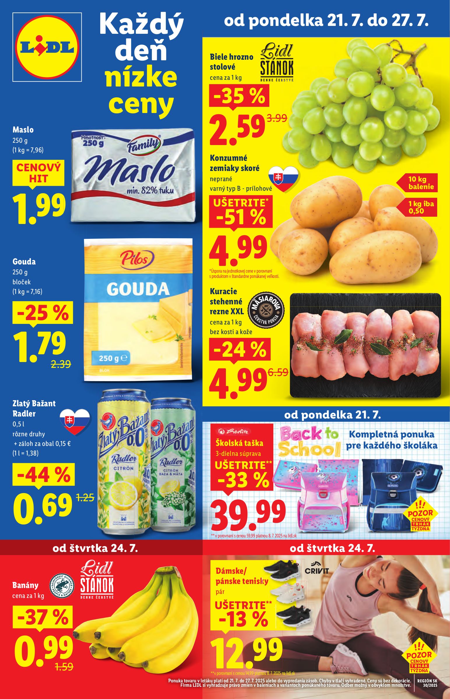 lidl - Leták Lidl platný od 21.07. do 27.07.