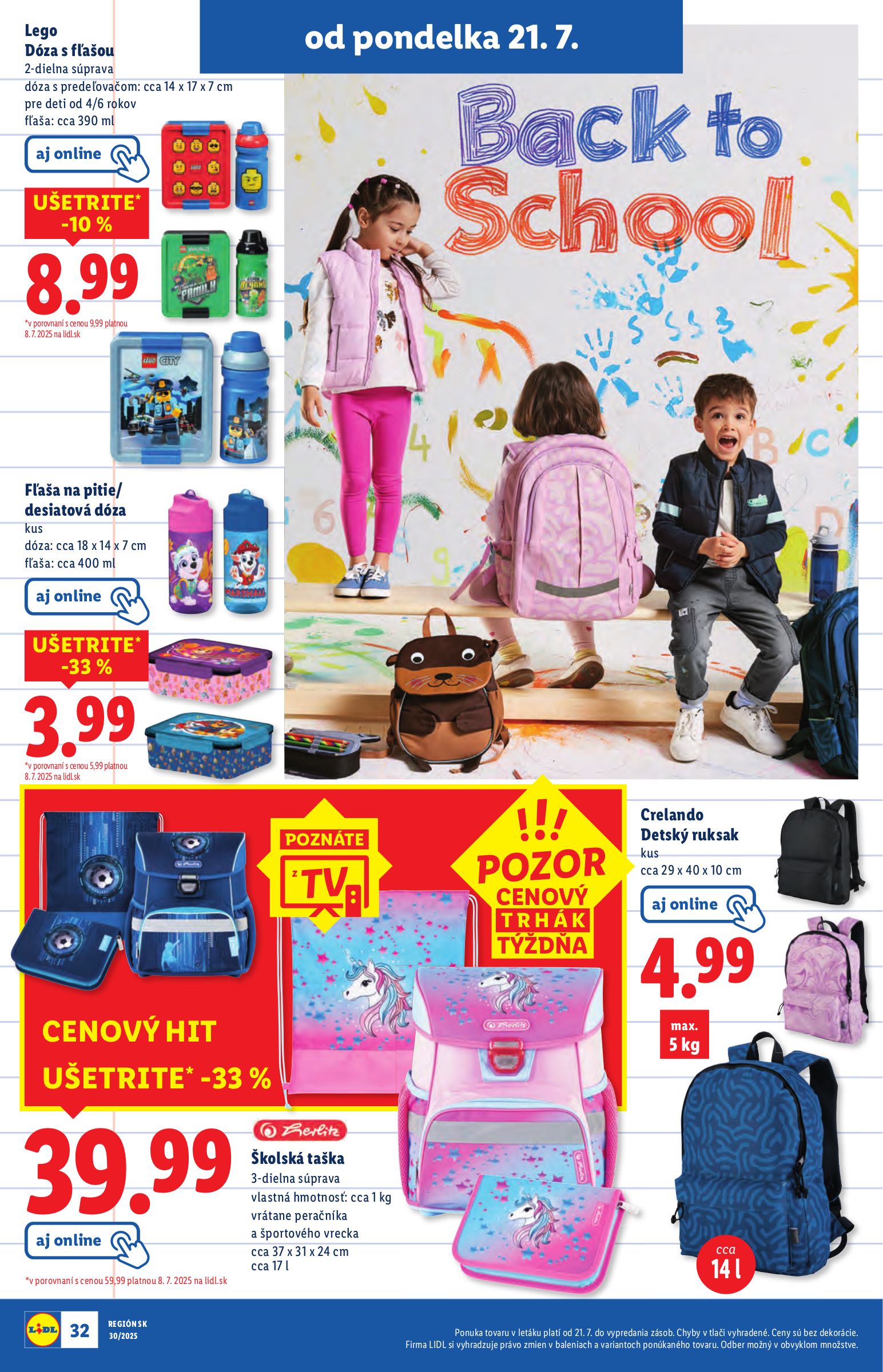 lidl - Leták Lidl platný od 21.07. do 27.07. - page: 46 lidl - Leták Lidl platný od 21.07. do 27.07. - page: 46