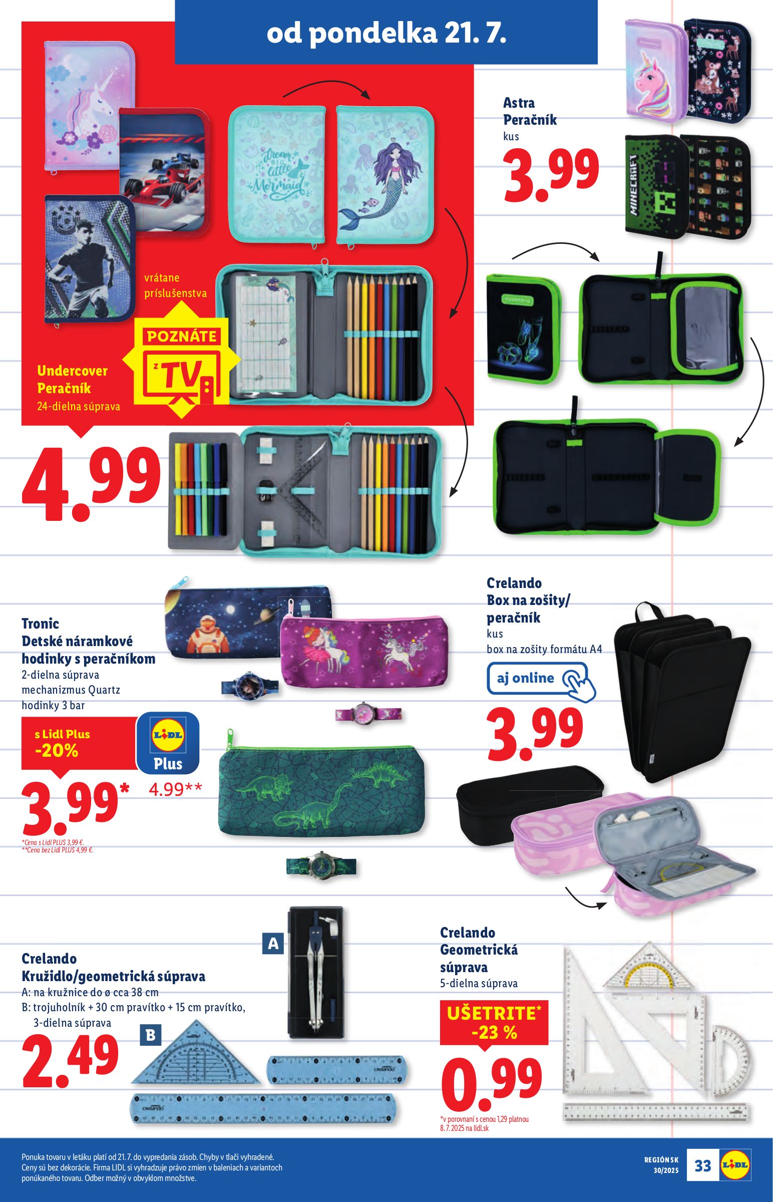 lidl - Leták Lidl platný od 21.07. do 27.07. - page: 47 lidl - Leták Lidl platný od 21.07. do 27.07. - page: 47