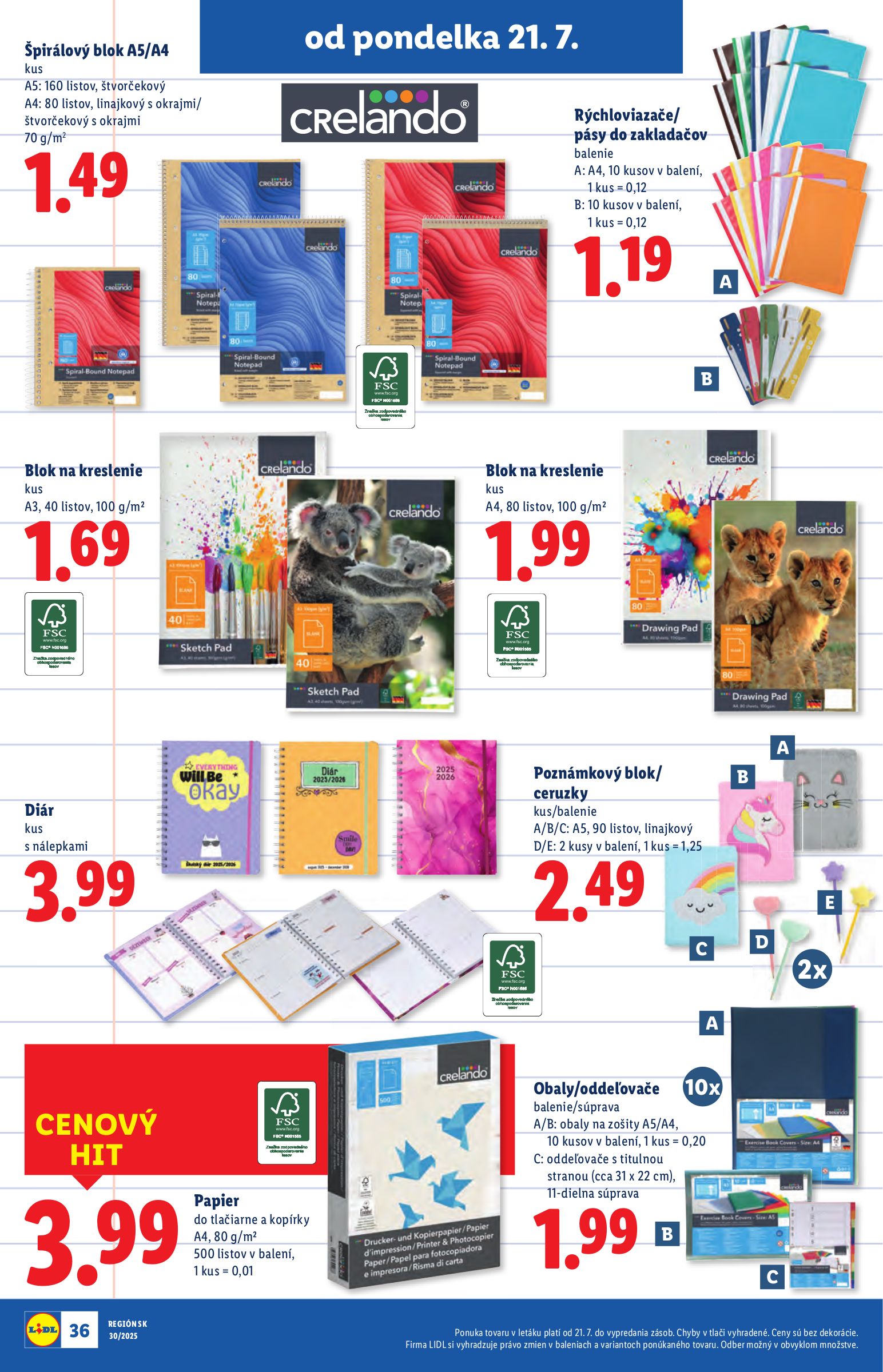lidl - Leták Lidl platný od 21.07. do 27.07. - page: 50 lidl - Leták Lidl platný od 21.07. do 27.07. - page: 50