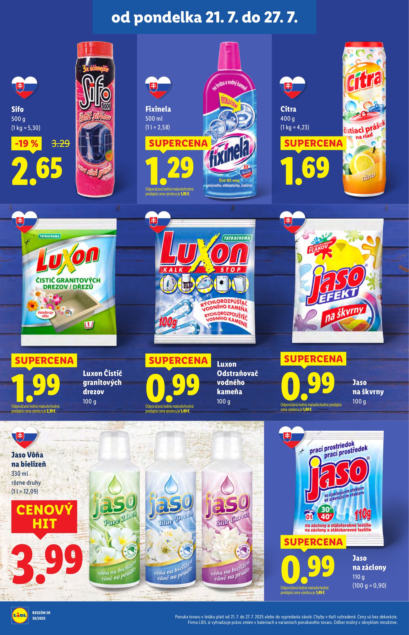 lidl - Leták Lidl platný od 21.07. do 27.07. - page: 20 lidl - Leták Lidl platný od 21.07. do 27.07. - page: 20