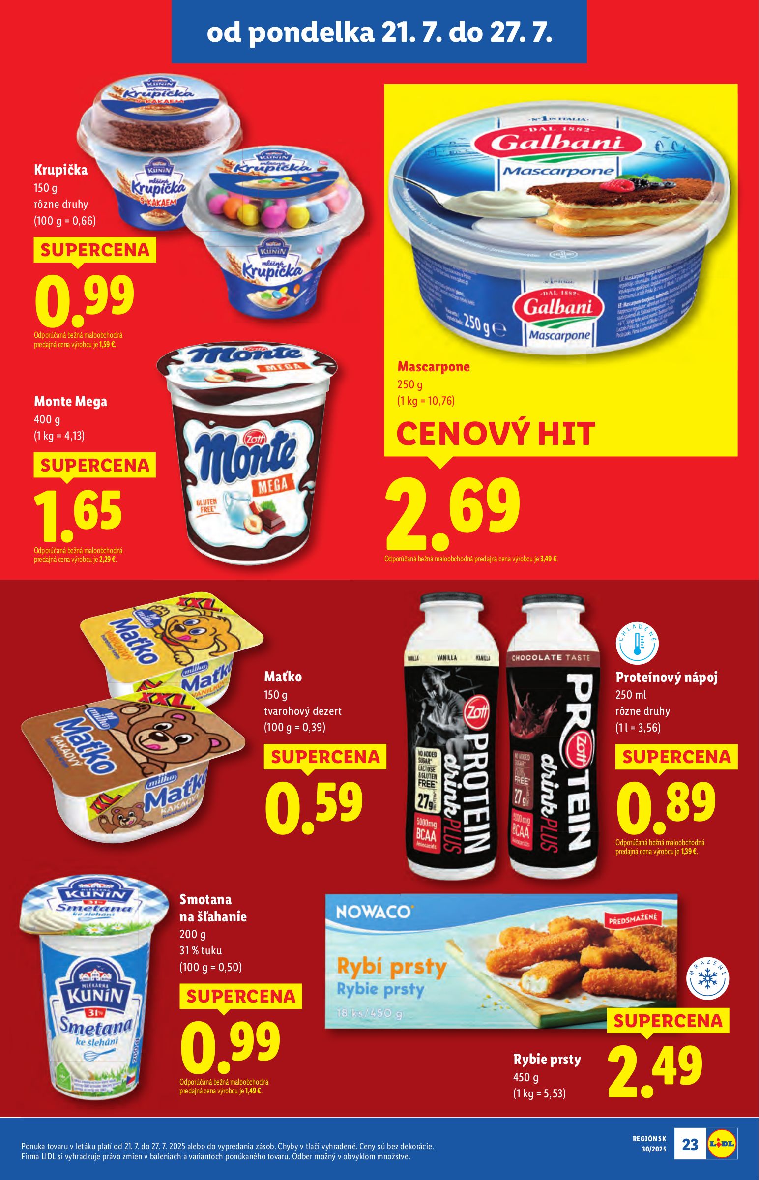 lidl - Leták Lidl platný od 21.07. do 27.07. - page: 29 lidl - Leták Lidl platný od 21.07. do 27.07. - page: 29