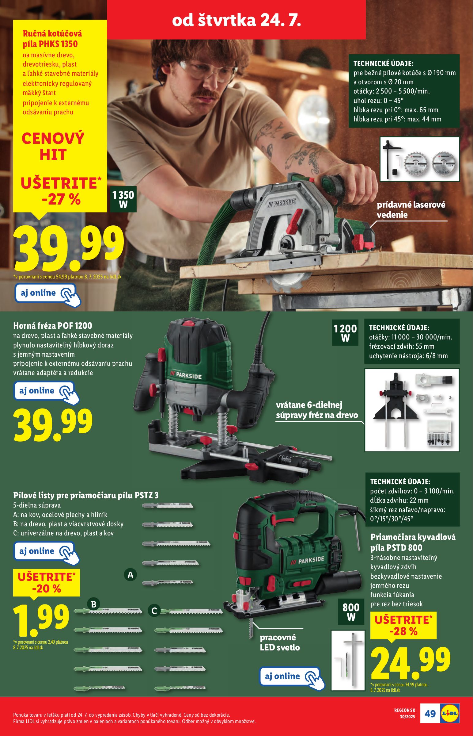 lidl - Leták Lidl platný od 21.07. do 27.07. - page: 71 lidl - Leták Lidl platný od 21.07. do 27.07. - page: 71