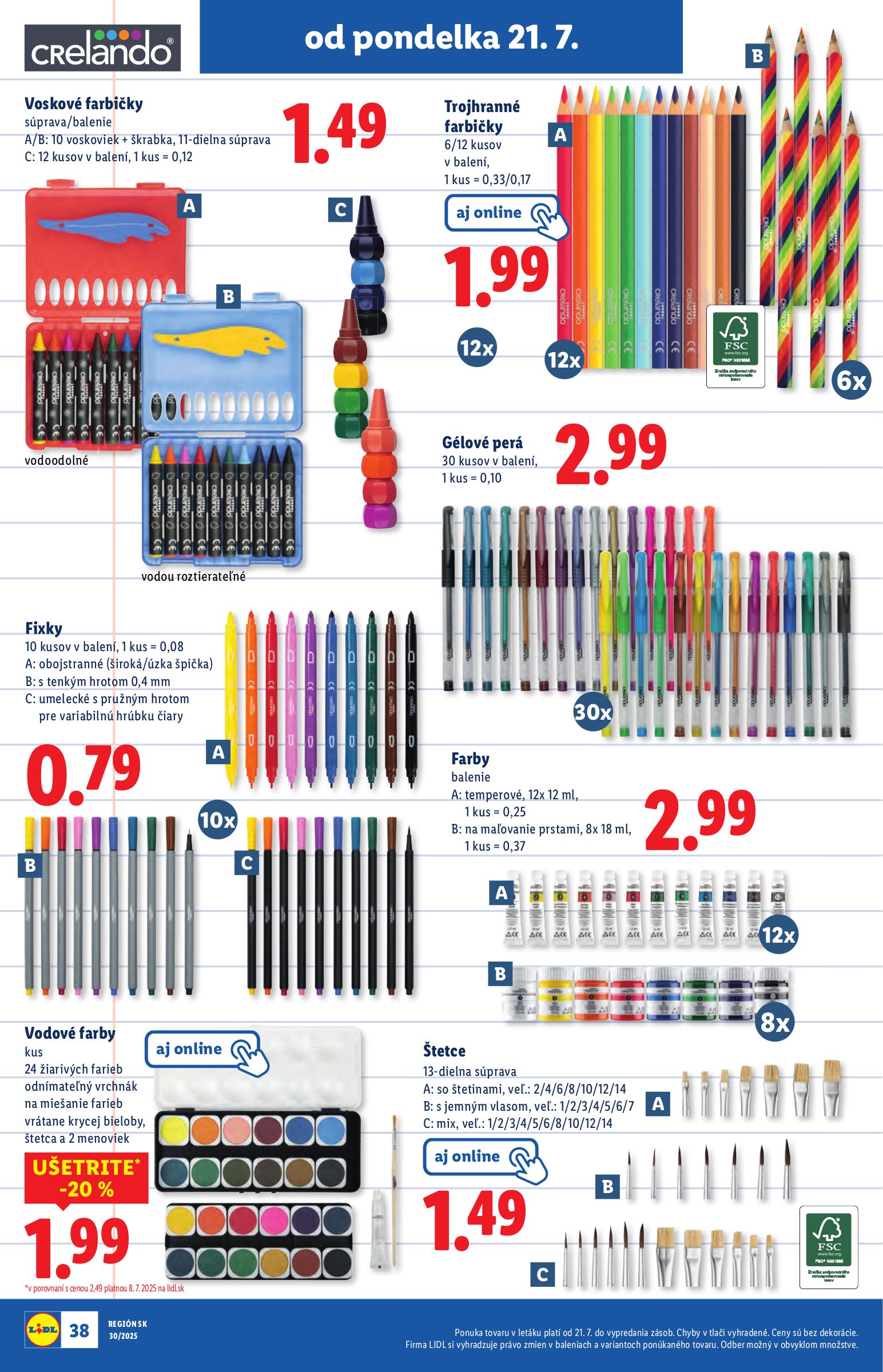 lidl - Leták Lidl platný od 21.07. do 27.07. - page: 52 lidl - Leták Lidl platný od 21.07. do 27.07. - page: 52