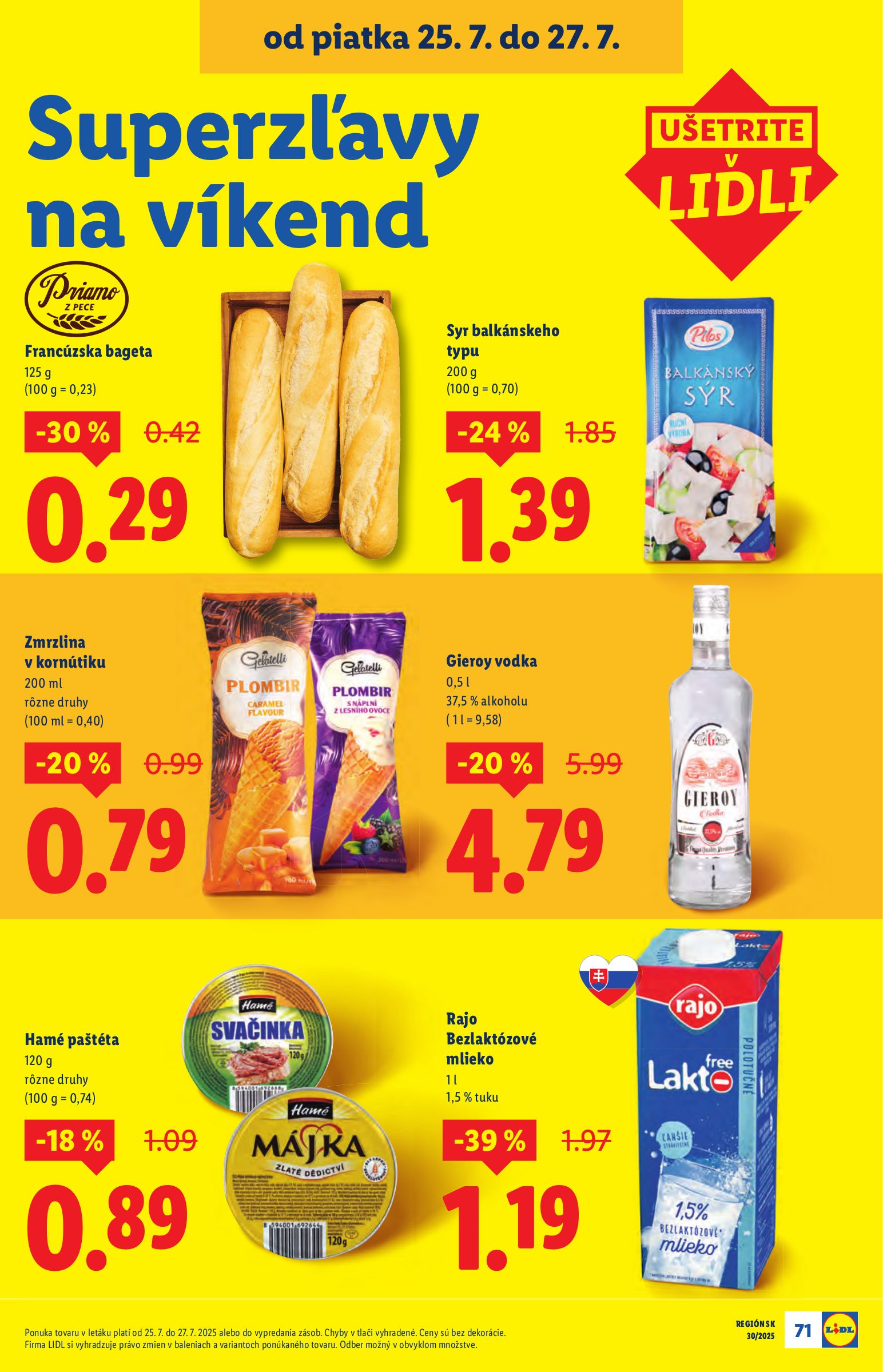 lidl - Leták Lidl platný od 21.07. do 27.07. - page: 95 lidl - Leták Lidl platný od 21.07. do 27.07. - page: 95