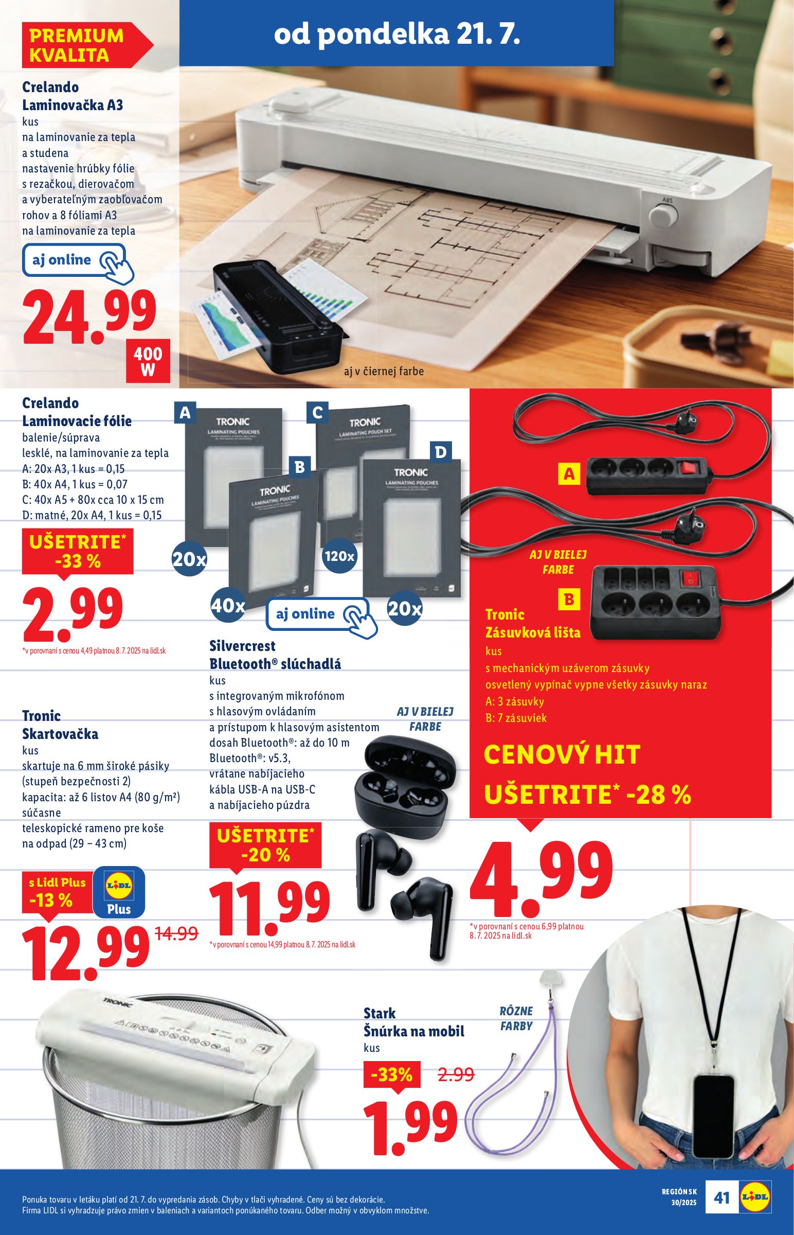 lidl - Leták Lidl platný od 21.07. do 27.07. - page: 55 lidl - Leták Lidl platný od 21.07. do 27.07. - page: 55