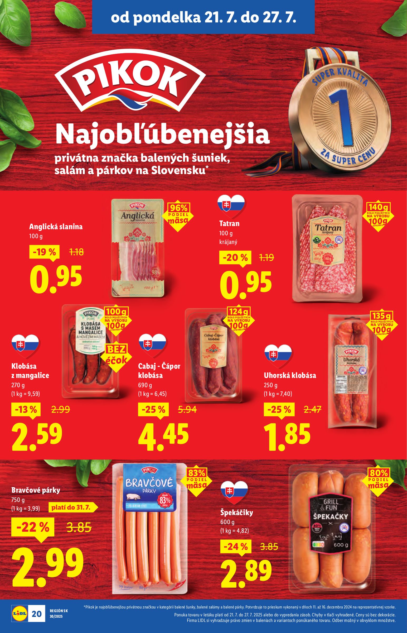 lidl - Leták Lidl platný od 21.07. do 27.07. - page: 26 lidl - Leták Lidl platný od 21.07. do 27.07. - page: 26