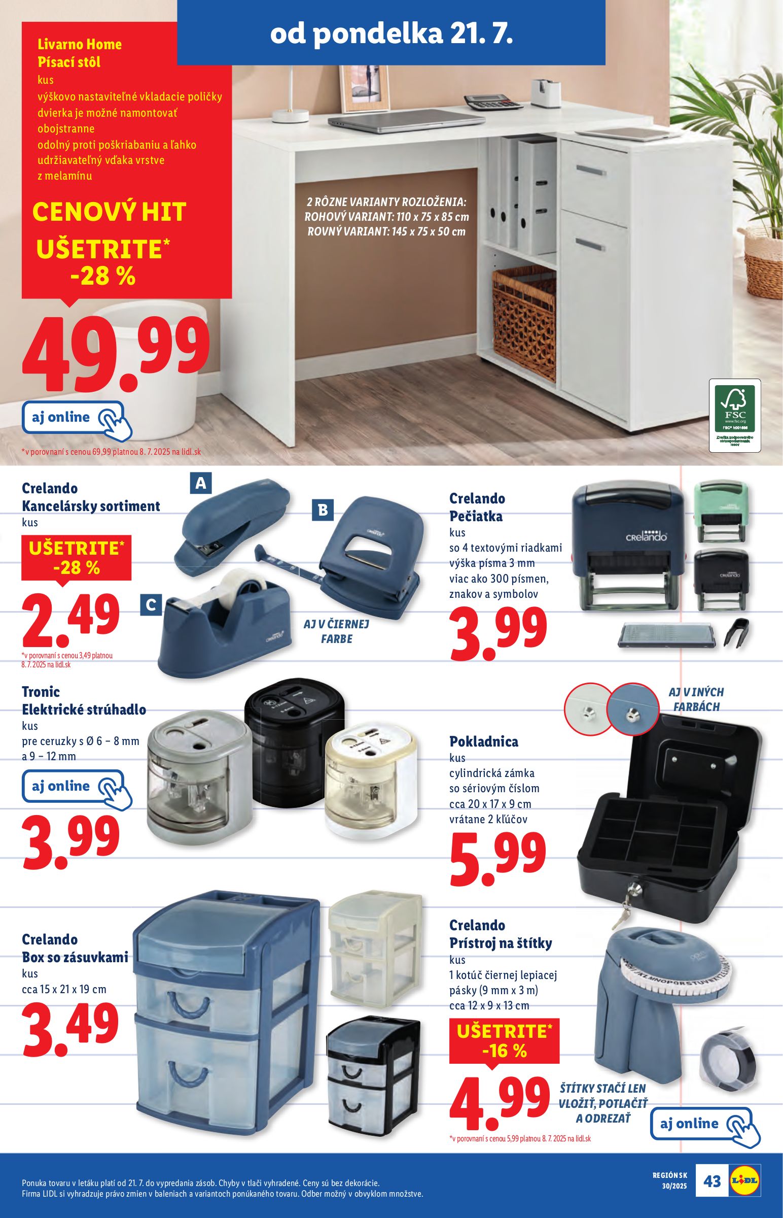 lidl - Leták Lidl platný od 21.07. do 27.07. - page: 57 lidl - Leták Lidl platný od 21.07. do 27.07. - page: 57