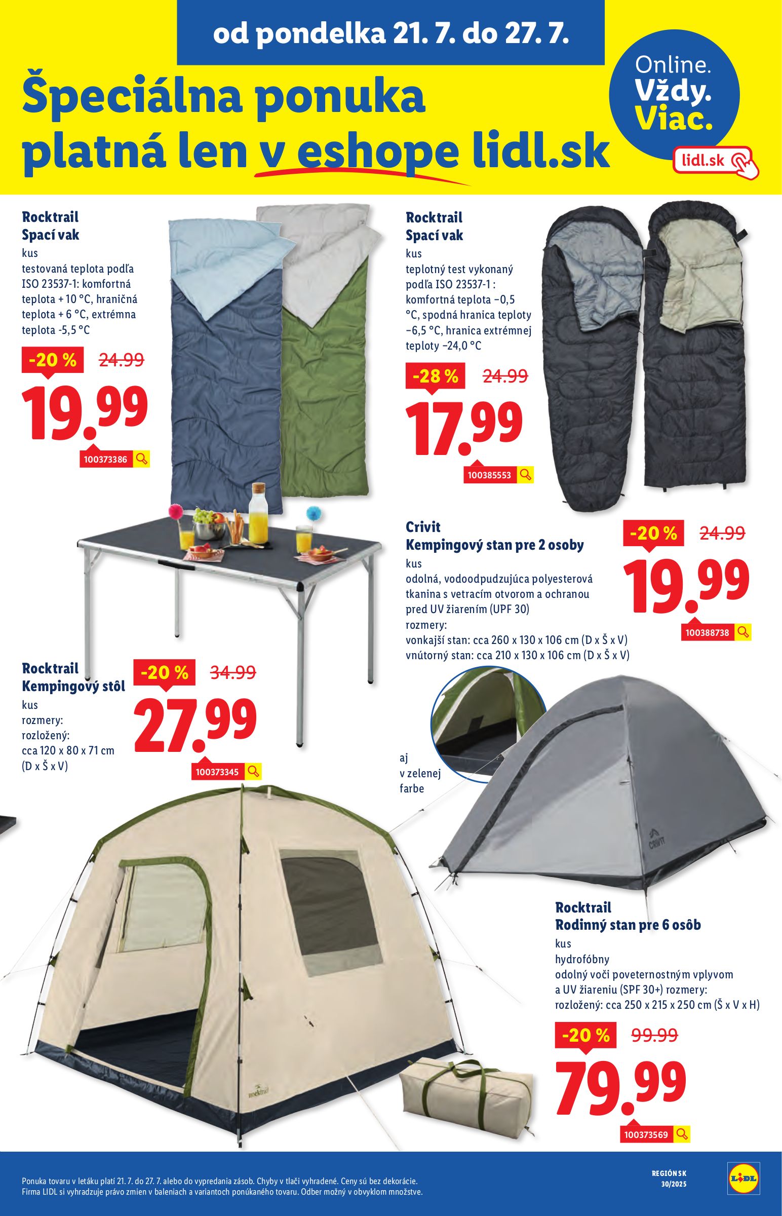 lidl - Leták Lidl platný od 21.07. do 27.07. - page: 62 lidl - Leták Lidl platný od 21.07. do 27.07. - page: 62