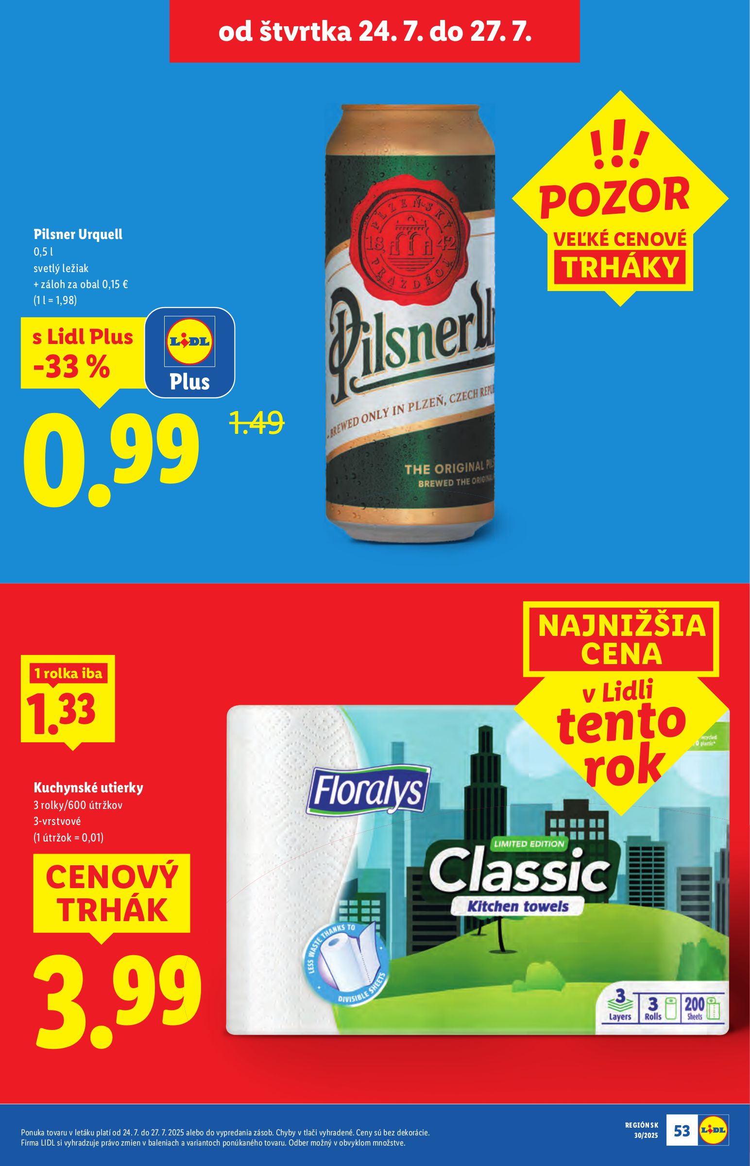 lidl - Leták Lidl platný od 21.07. do 27.07. - page: 75 lidl - Leták Lidl platný od 21.07. do 27.07. - page: 75