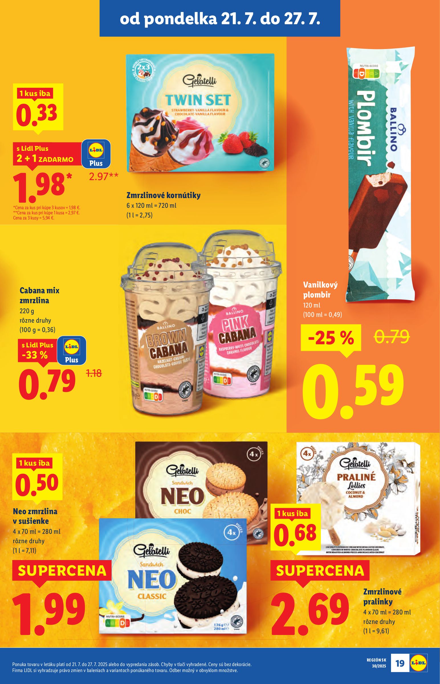 lidl - Leták Lidl platný od 21.07. do 27.07. - page: 25 lidl - Leták Lidl platný od 21.07. do 27.07. - page: 25