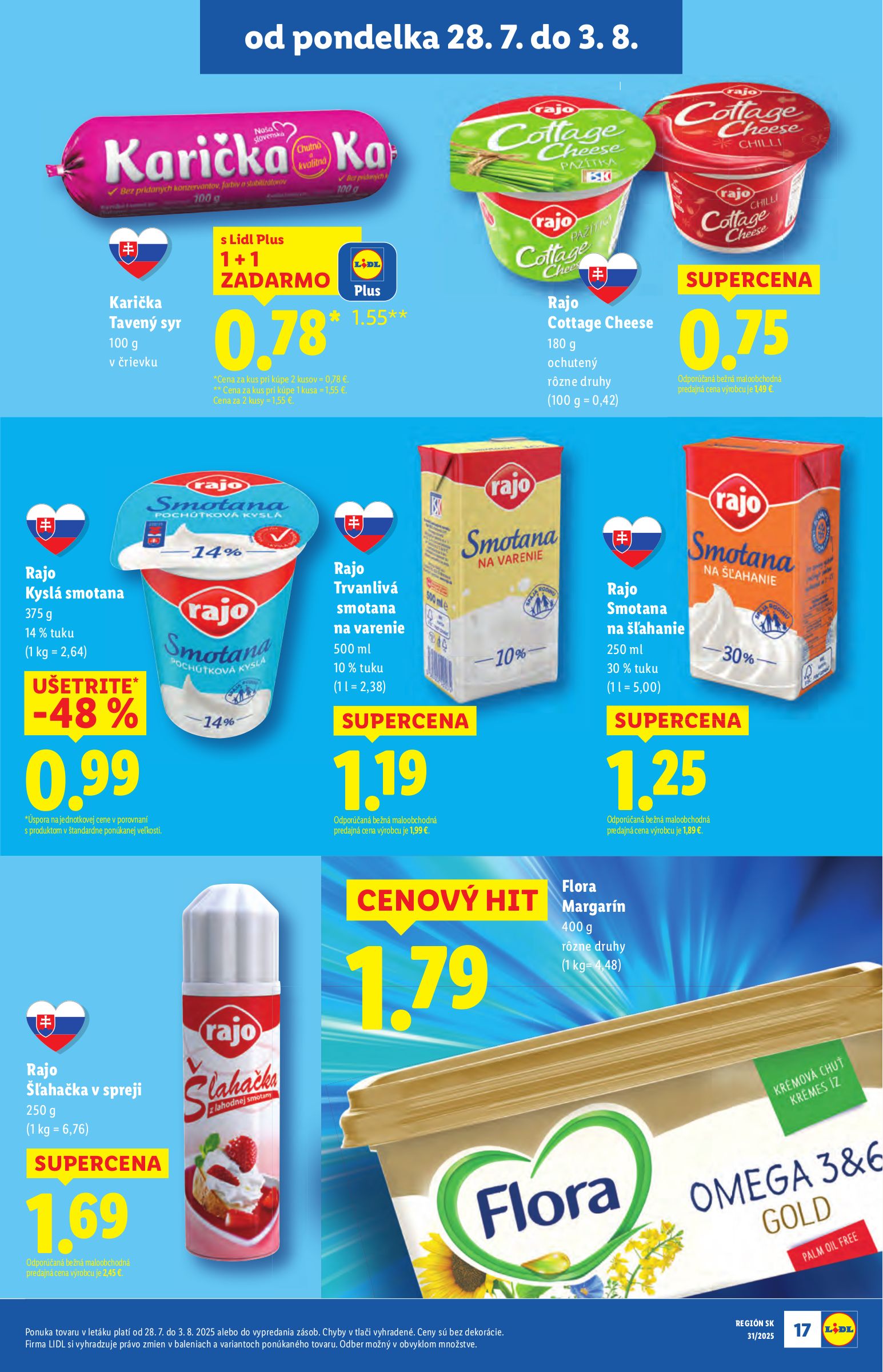 lidl - Leták Lidl platný od 28.07. do 03.08. - page: 17 lidl - Leták Lidl platný od 28.07. do 03.08. - page: 17
