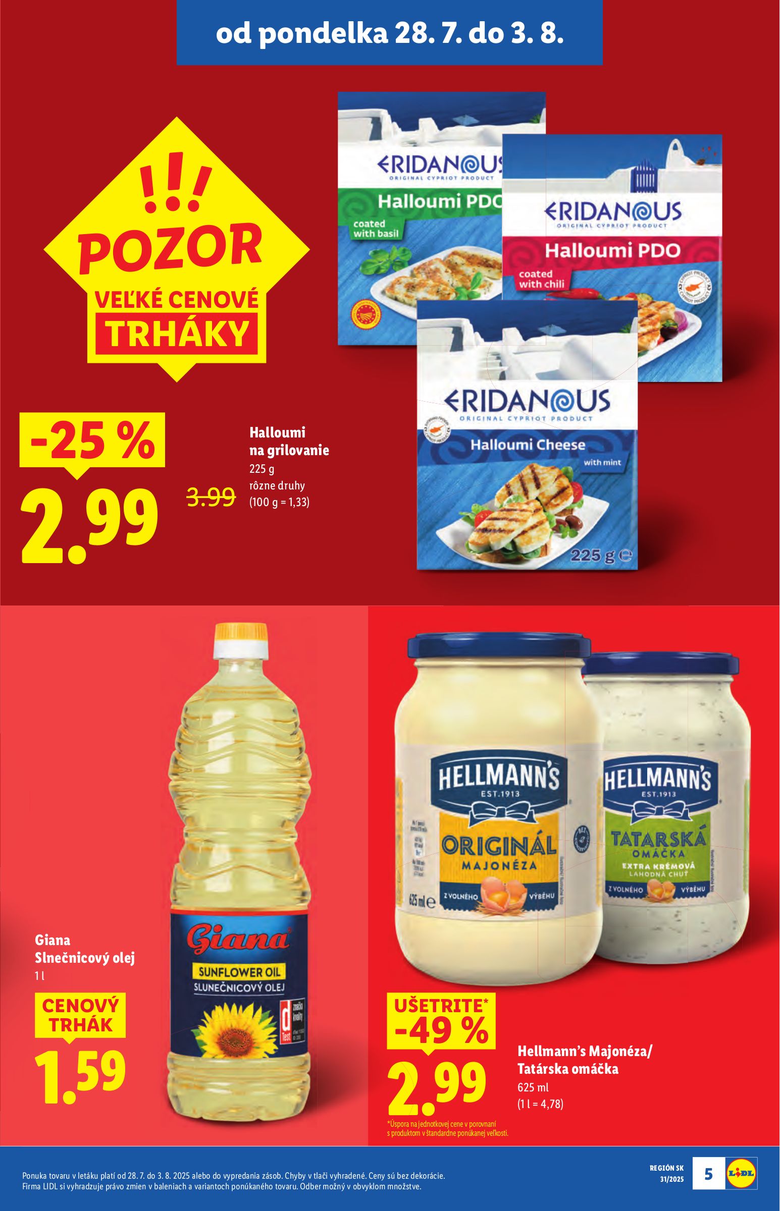 lidl - Leták Lidl platný od 28.07. do 03.08. - page: 5 lidl - Leták Lidl platný od 28.07. do 03.08. - page: 5