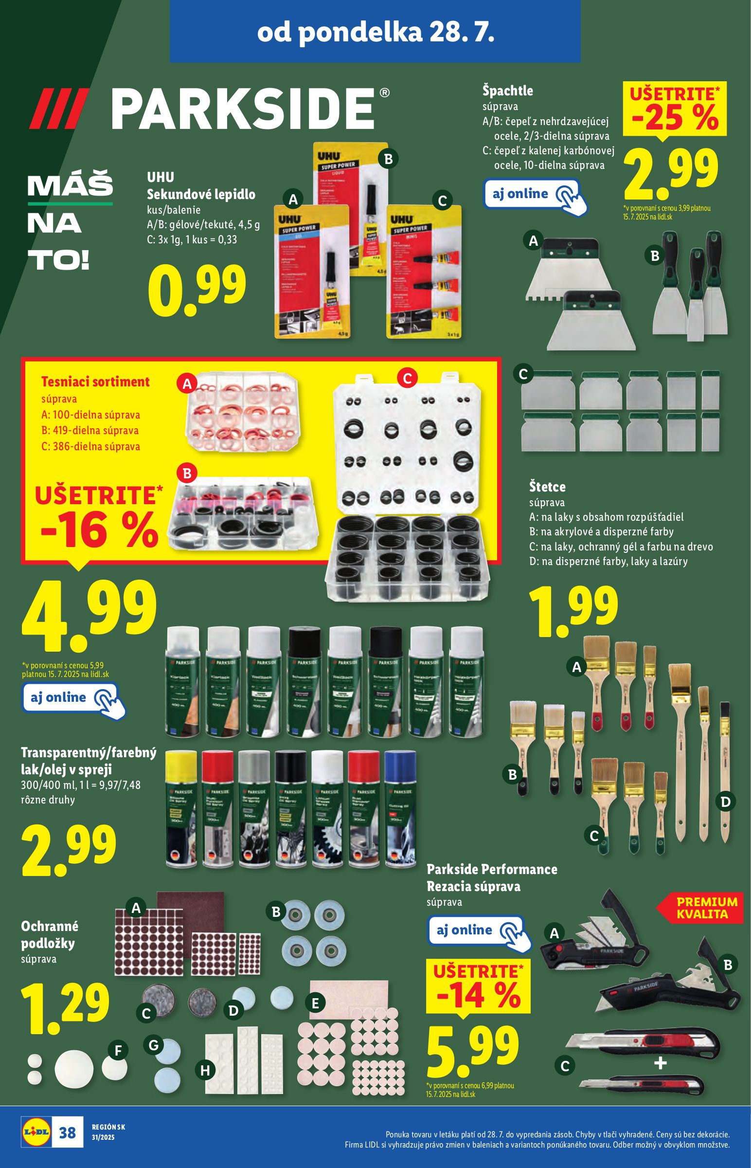 lidl - Leták Lidl platný od 28.07. do 03.08. - page: 44 lidl - Leták Lidl platný od 28.07. do 03.08. - page: 44