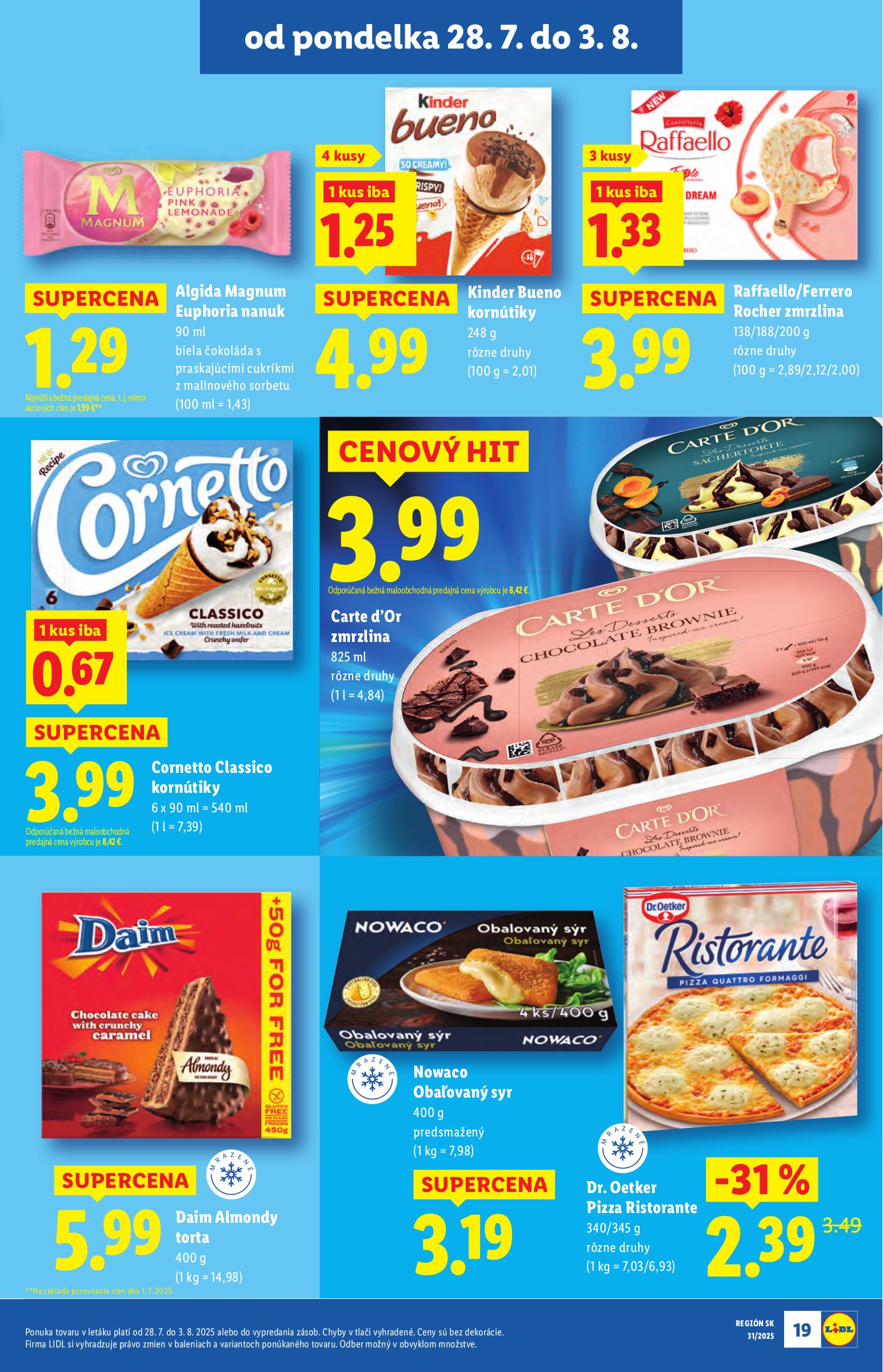 lidl - Leták Lidl platný od 28.07. do 03.08. - page: 19 lidl - Leták Lidl platný od 28.07. do 03.08. - page: 19