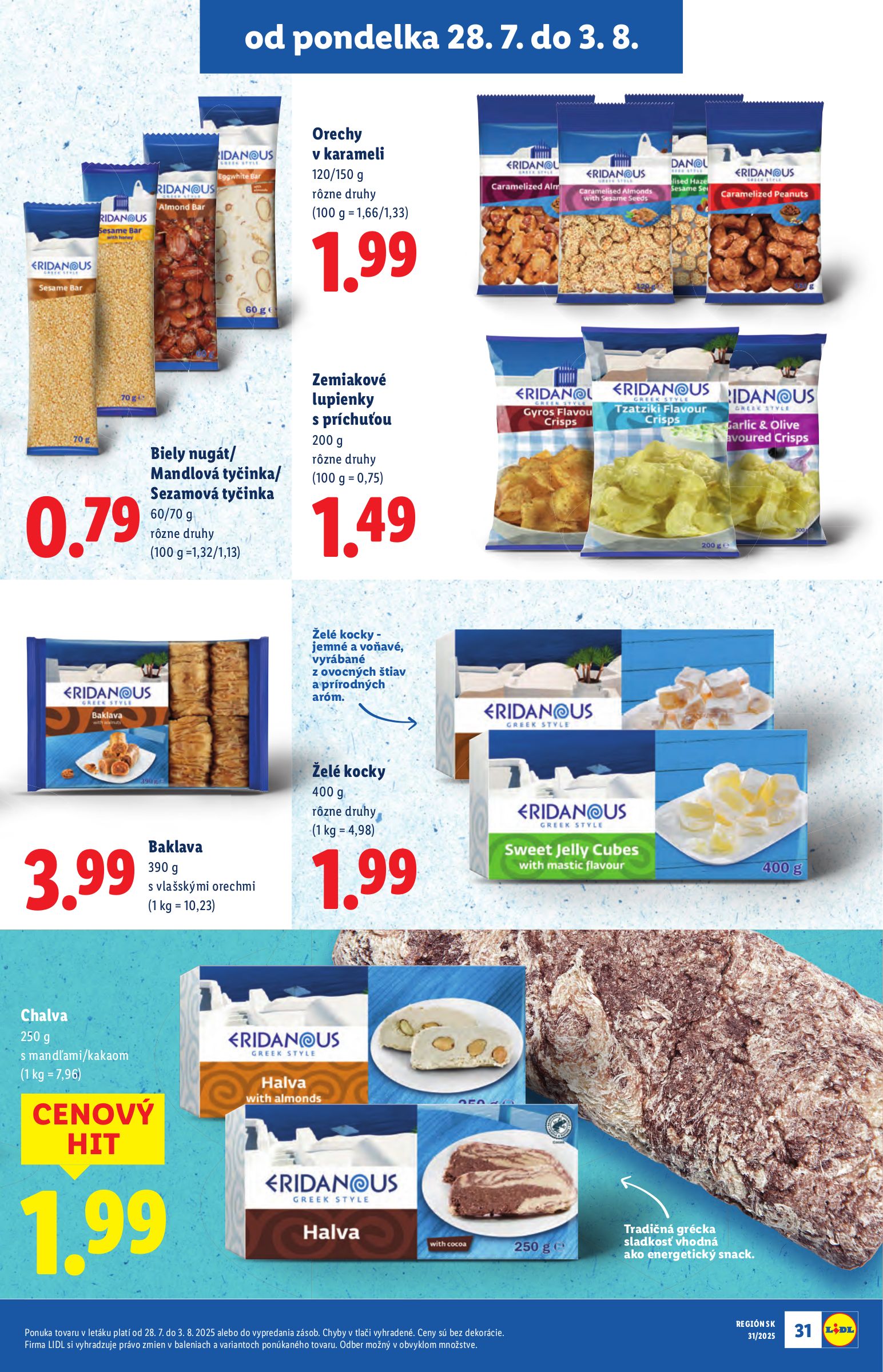 lidl - Leták Lidl platný od 28.07. do 03.08. - page: 31 lidl - Leták Lidl platný od 28.07. do 03.08. - page: 31