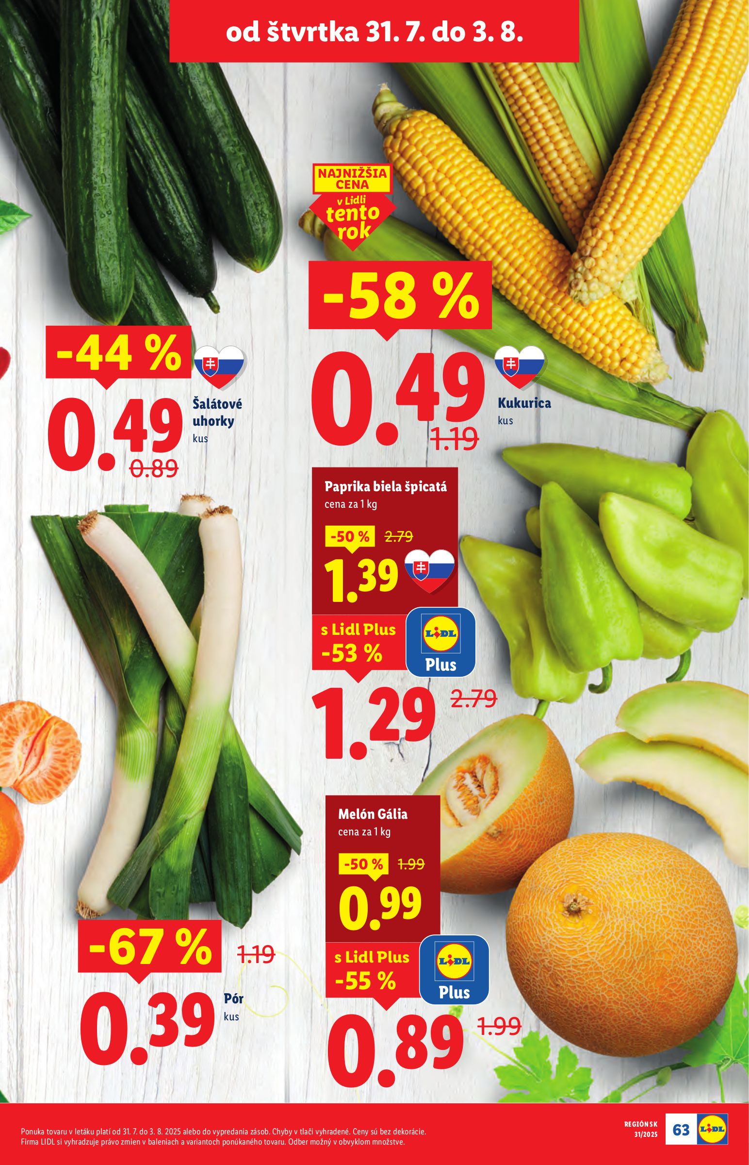 lidl - Leták Lidl platný od 28.07. do 03.08. - page: 61 lidl - Leták Lidl platný od 28.07. do 03.08. - page: 61